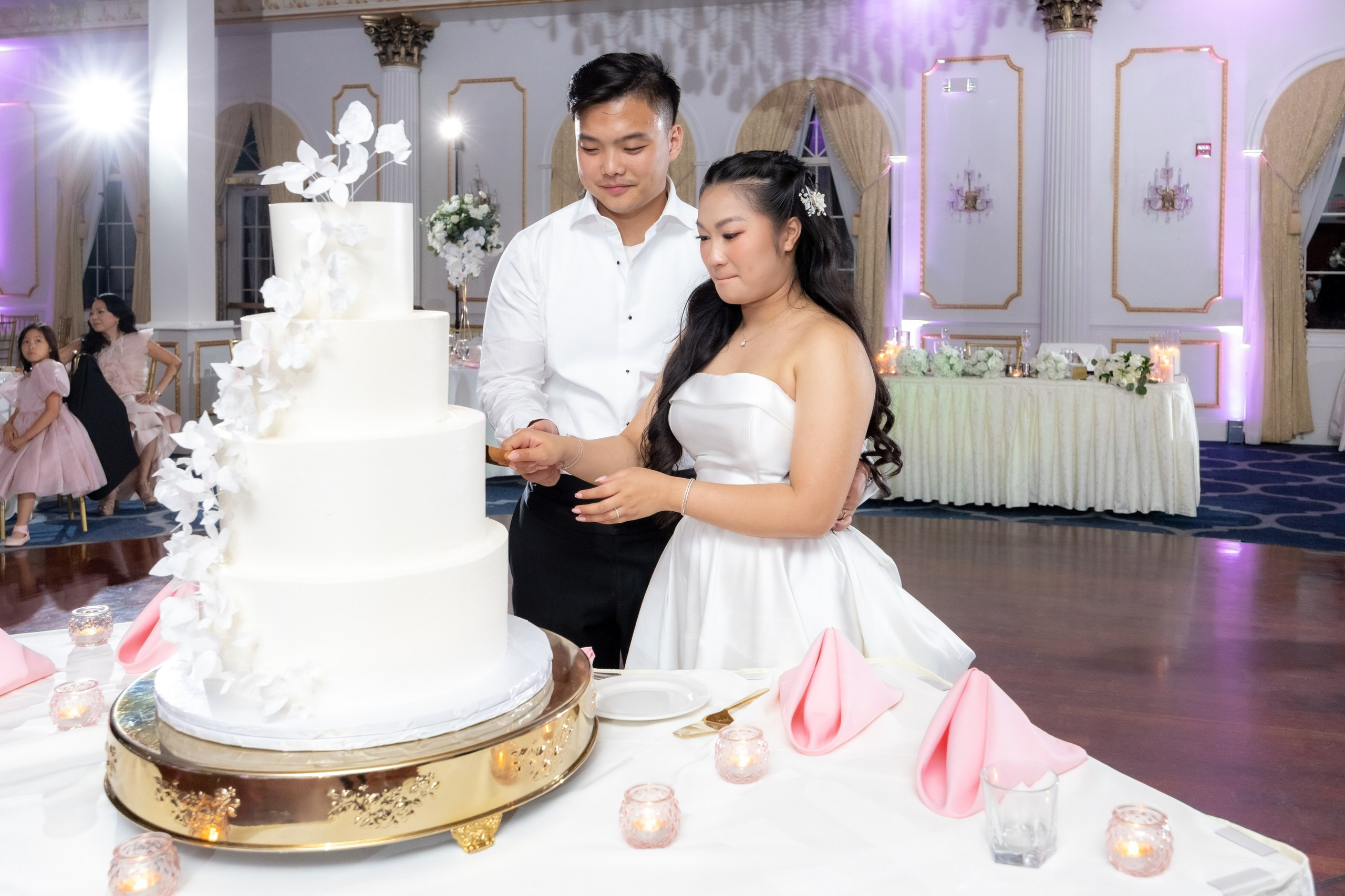 Jasmine and Devin, The Meadow Wood Manor, NJ. Wedding Photo & Video