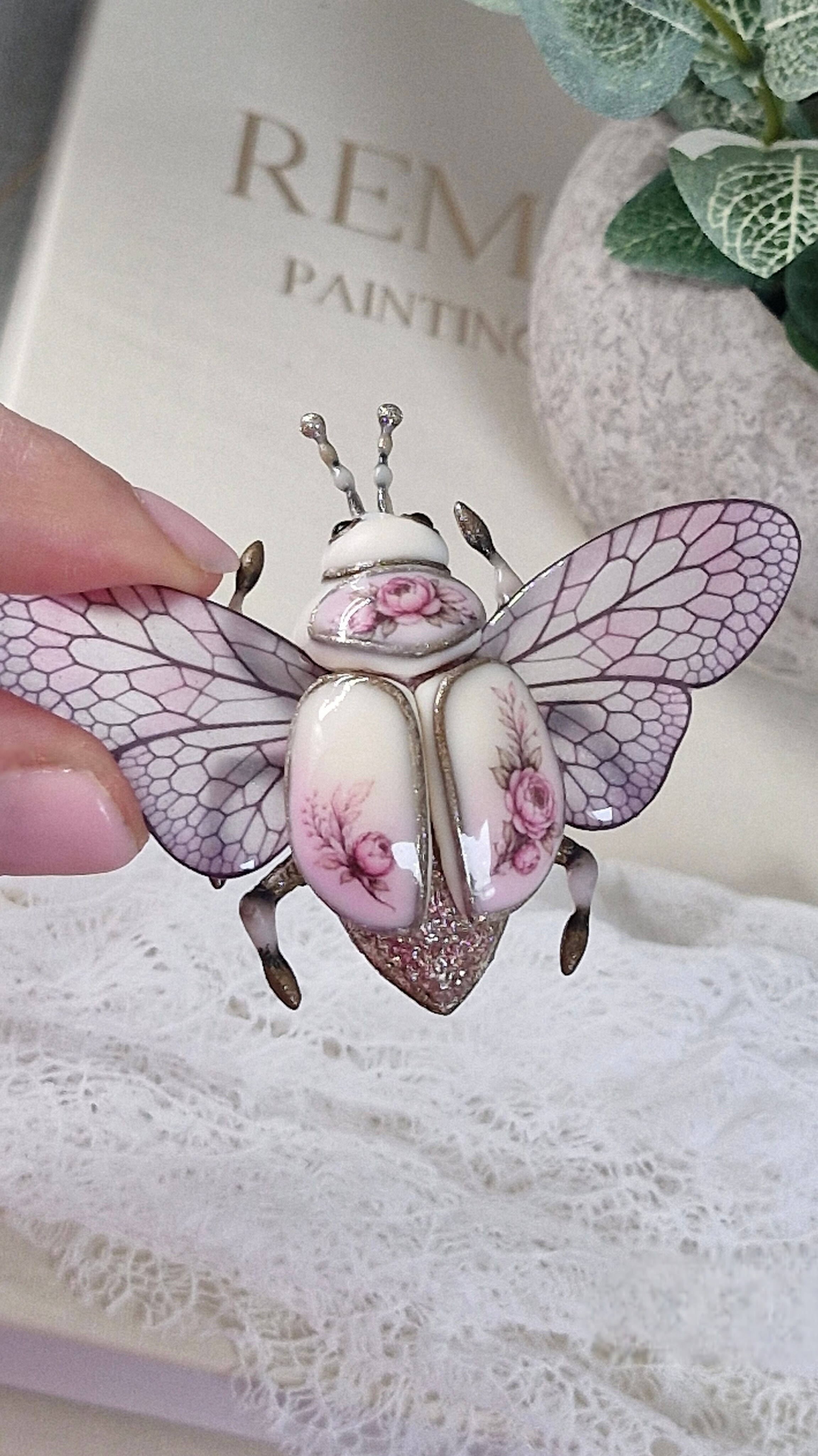 Фарфоровый стиль / Porzellanstil ➜. Oksana Paul-Gardinen-Design Oksana Paul ✧ Art of Gardinen & Textile Design ✧ Polymer Clay Art & Handmade Creatures