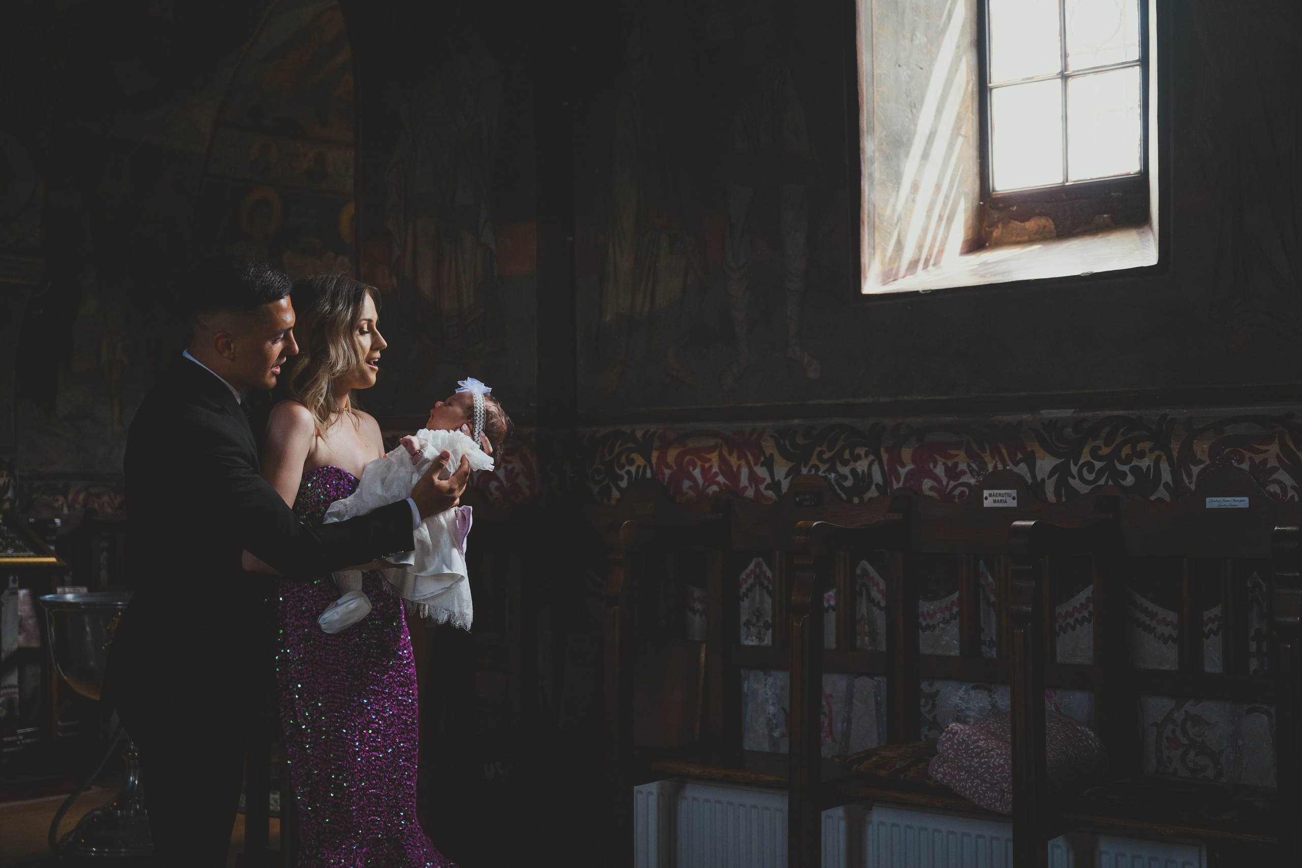 Fotografie de botez în Brașov - Amira Ioana
