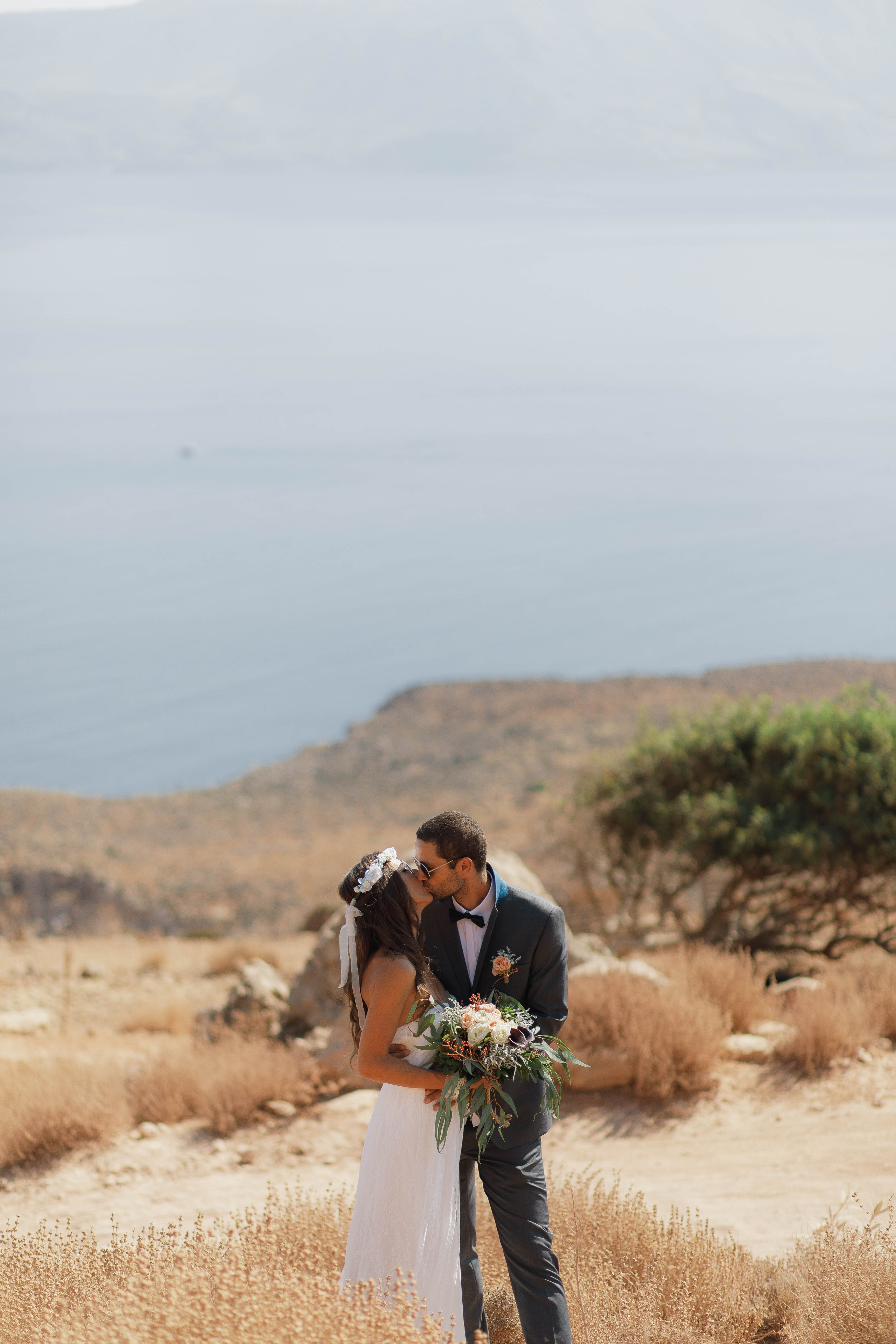 Marino & Steffi, Crete. Denny Savon — Photographer in Santorini | Weddings, Love Stories & Flying Dress