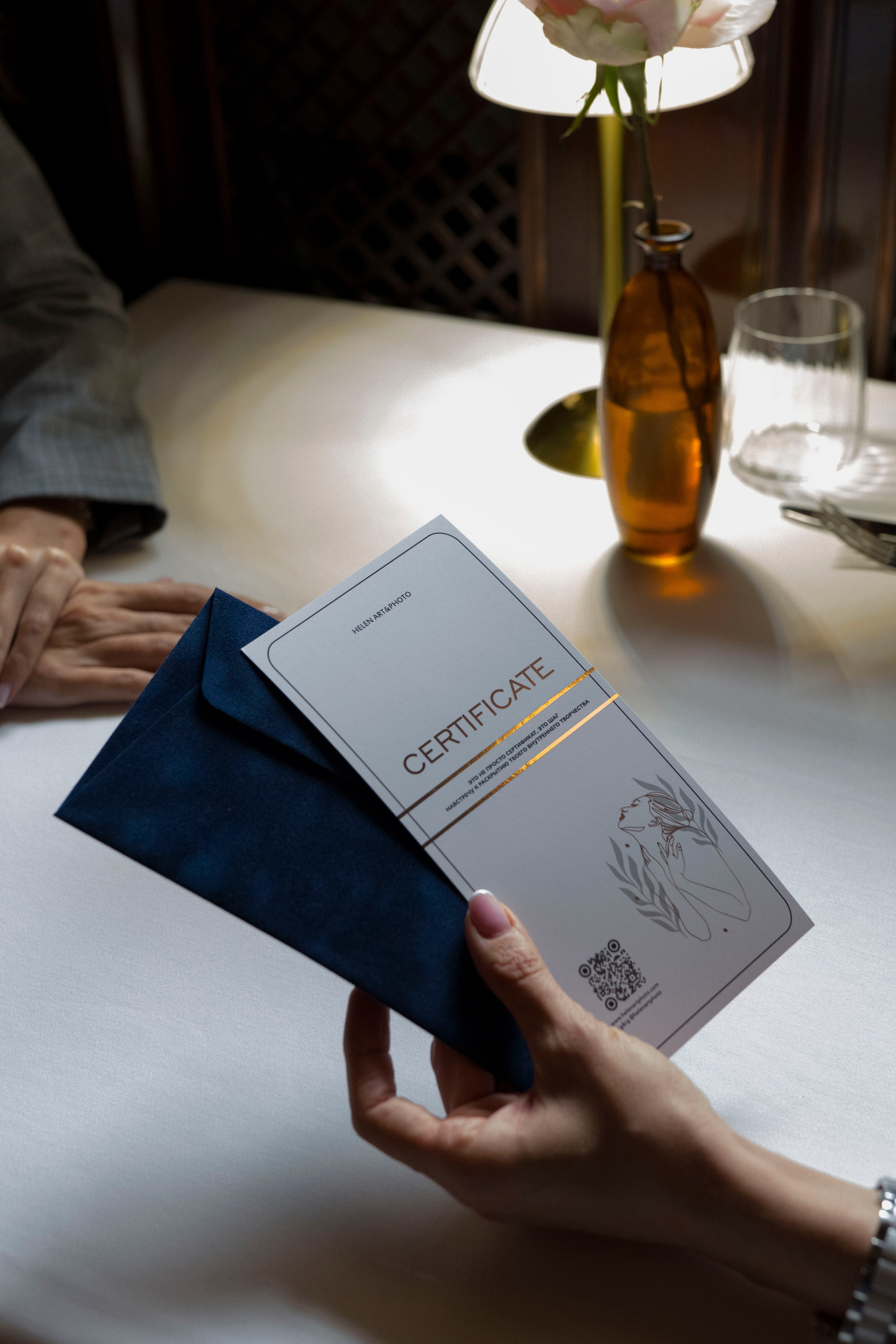 Подарочные сертификаты на съемку. Art Photographer