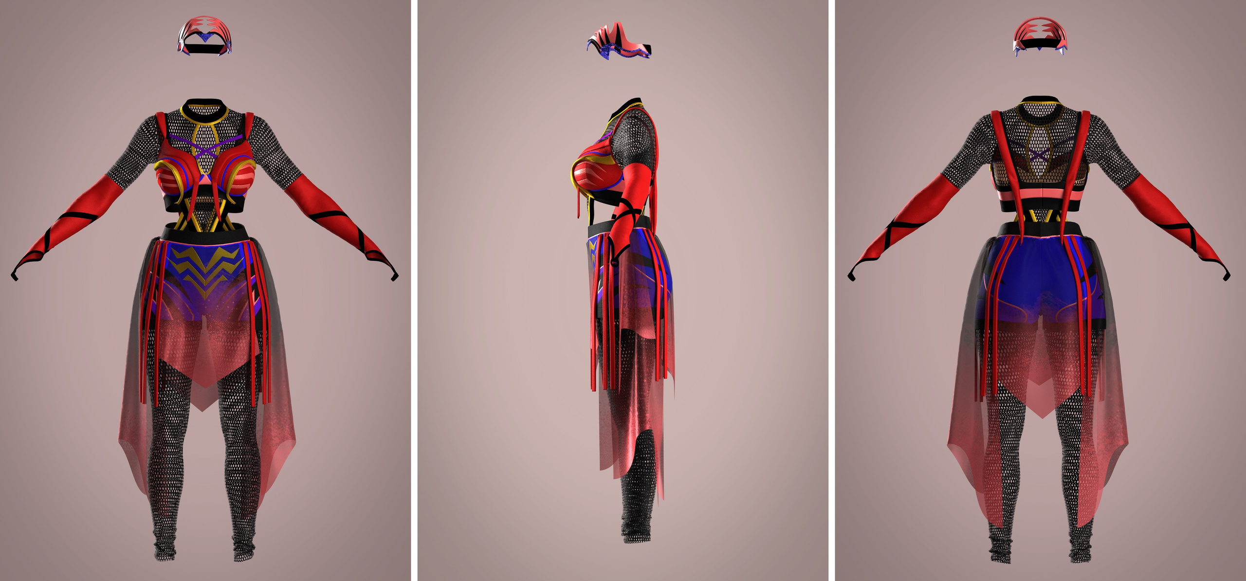 3D CLOTHING. Costume Design for Theme Parks & Live Performances | Character & Parade & Stage Costumes | 2D & 3D Costume Illustrations