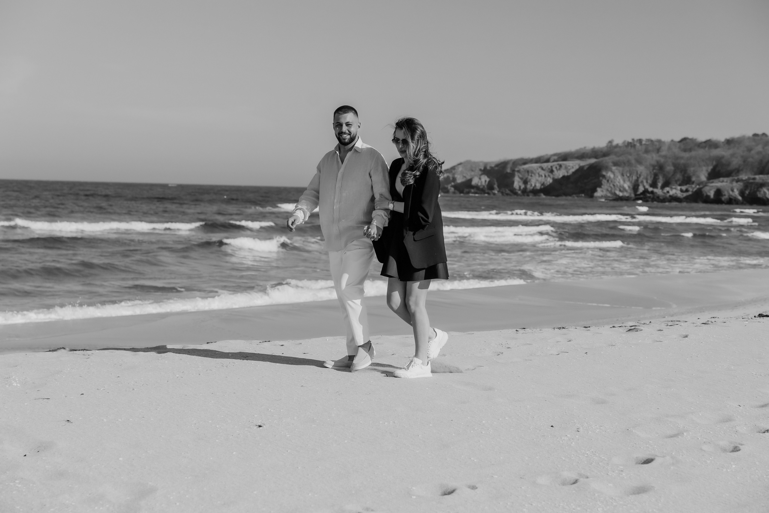 Годеж на плажа. Фотограф Ирина Йотова