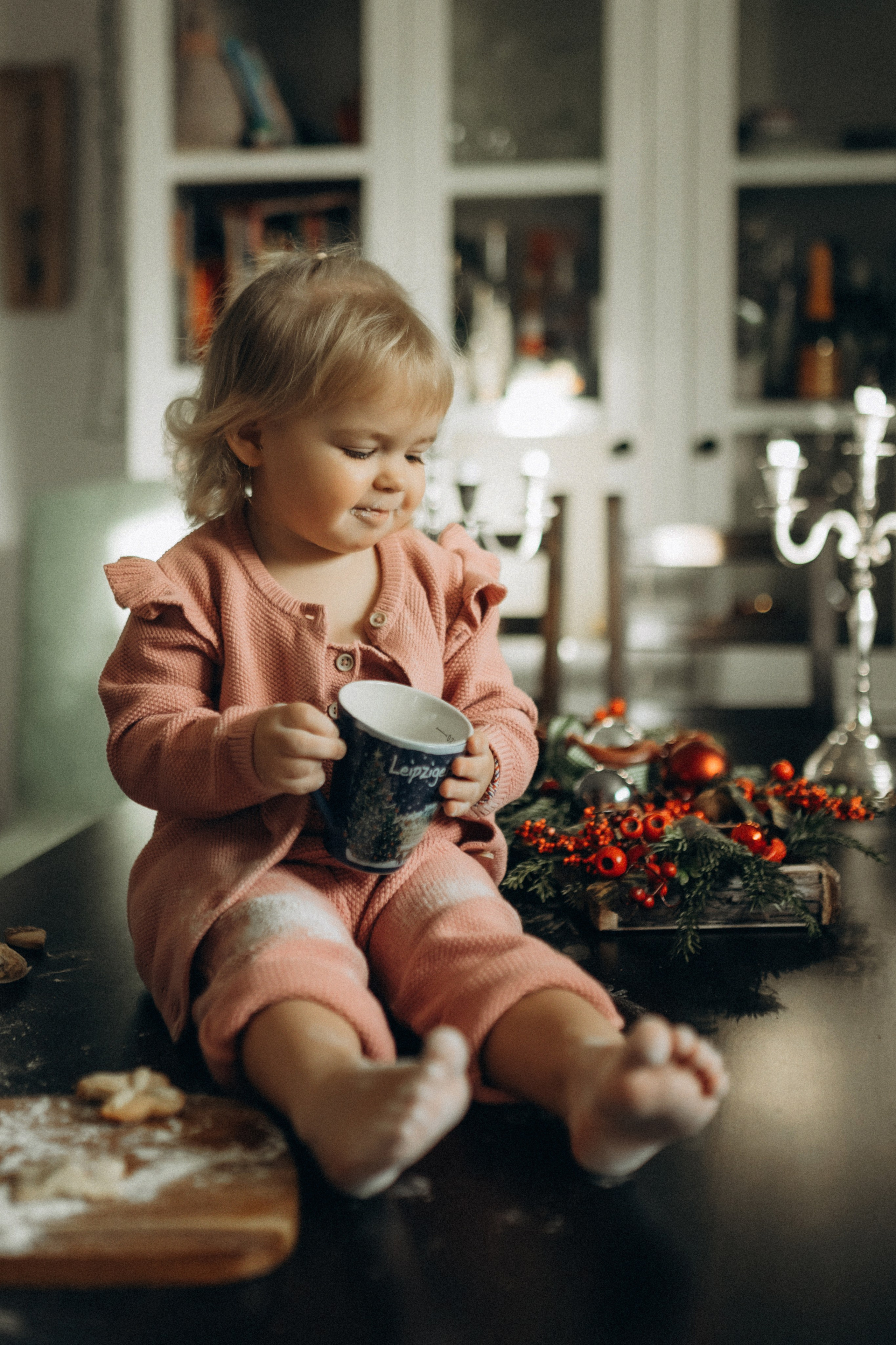 Новогодняя домашяя фотосессия. Семейный фотограф Лейпциг, Германия