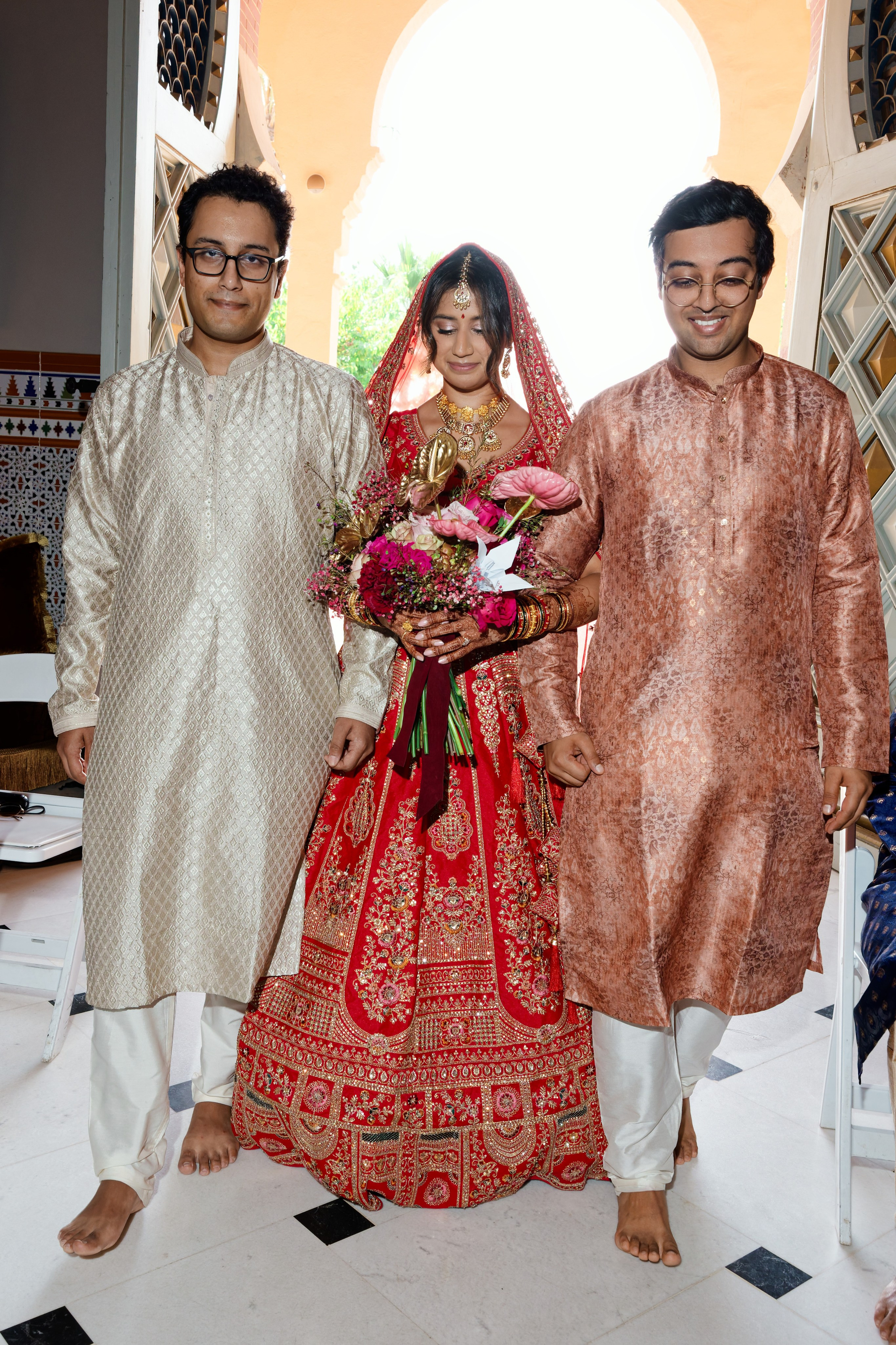 Indian wedding at Gran Villa Rosa, Barcelona