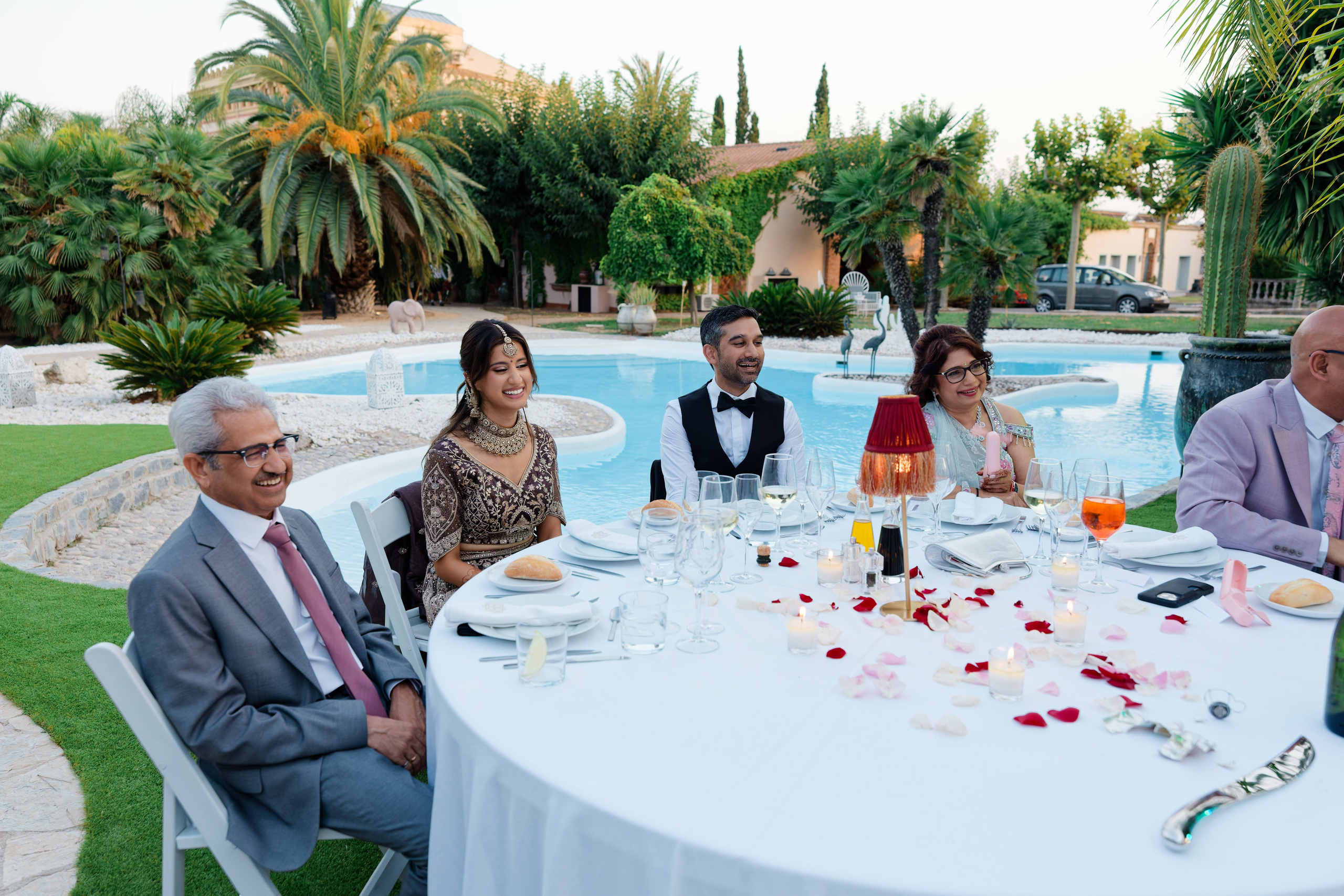 Indian wedding at Gran Villa Rosa, Barcelona