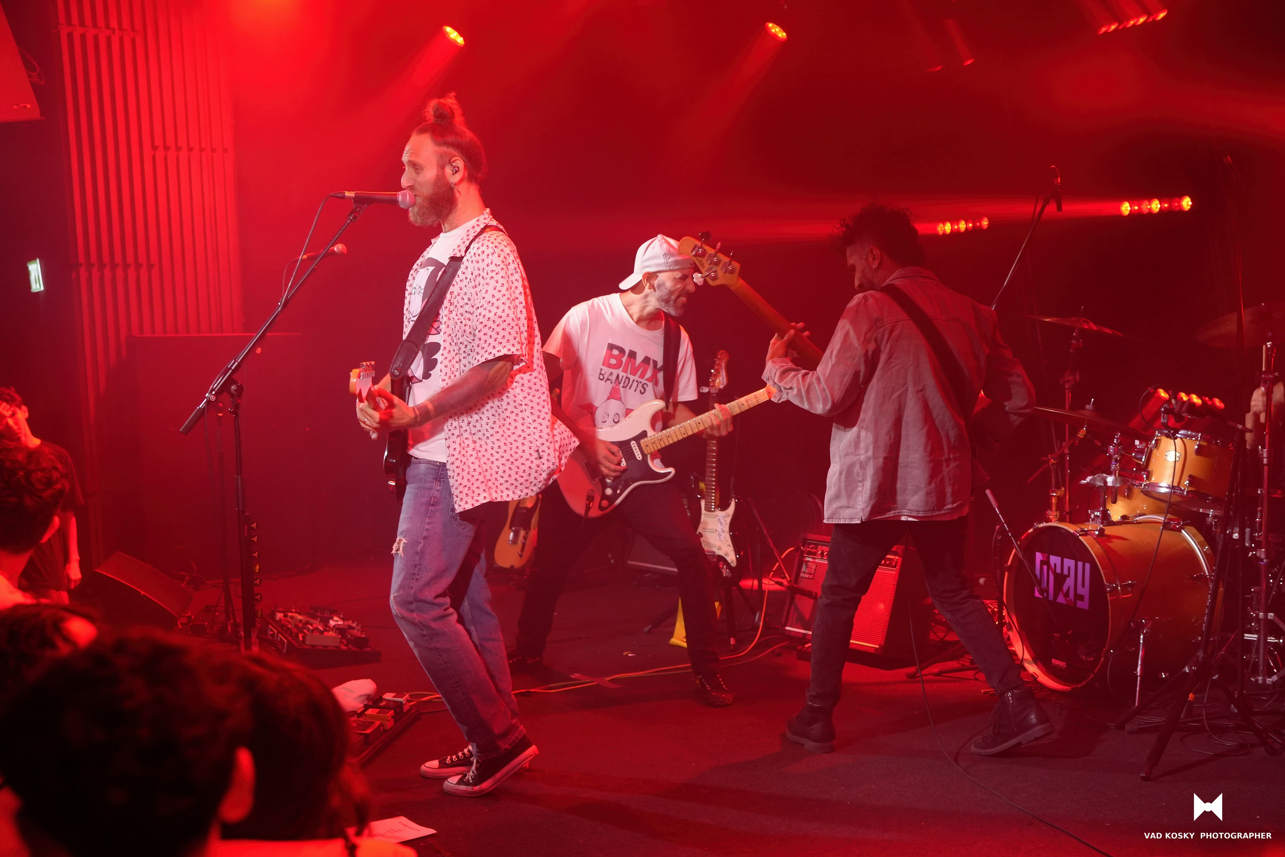 Roy Star & Group — Nirvana tribut TLV Grey club. Vad Kosky Photographer