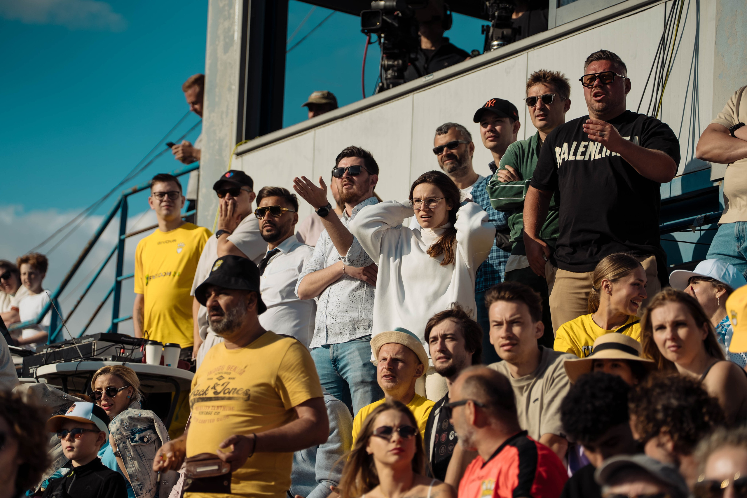 Football. Photographer in Cyprus