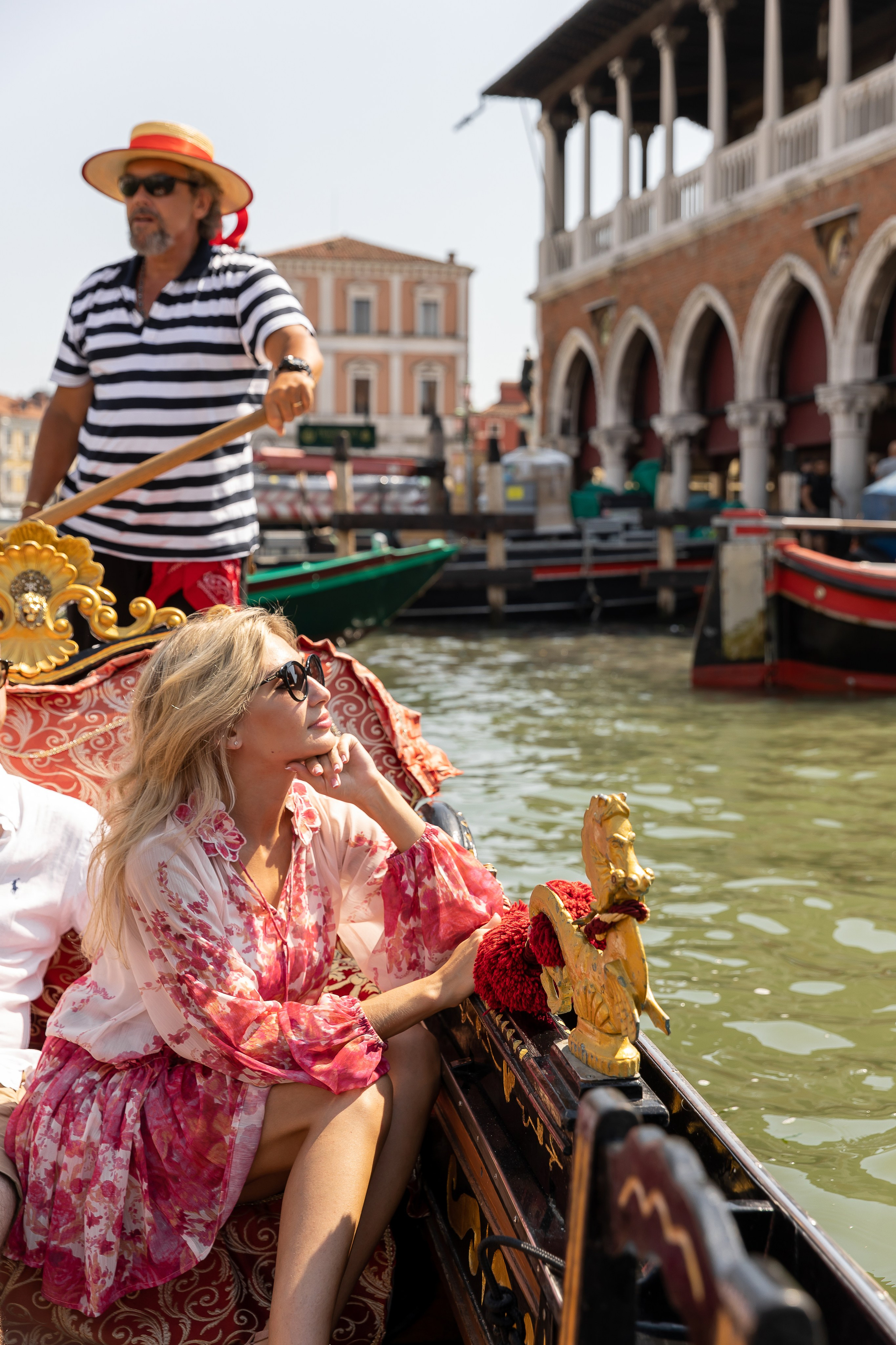 Hot summer day in Venice with Sergey and Maria