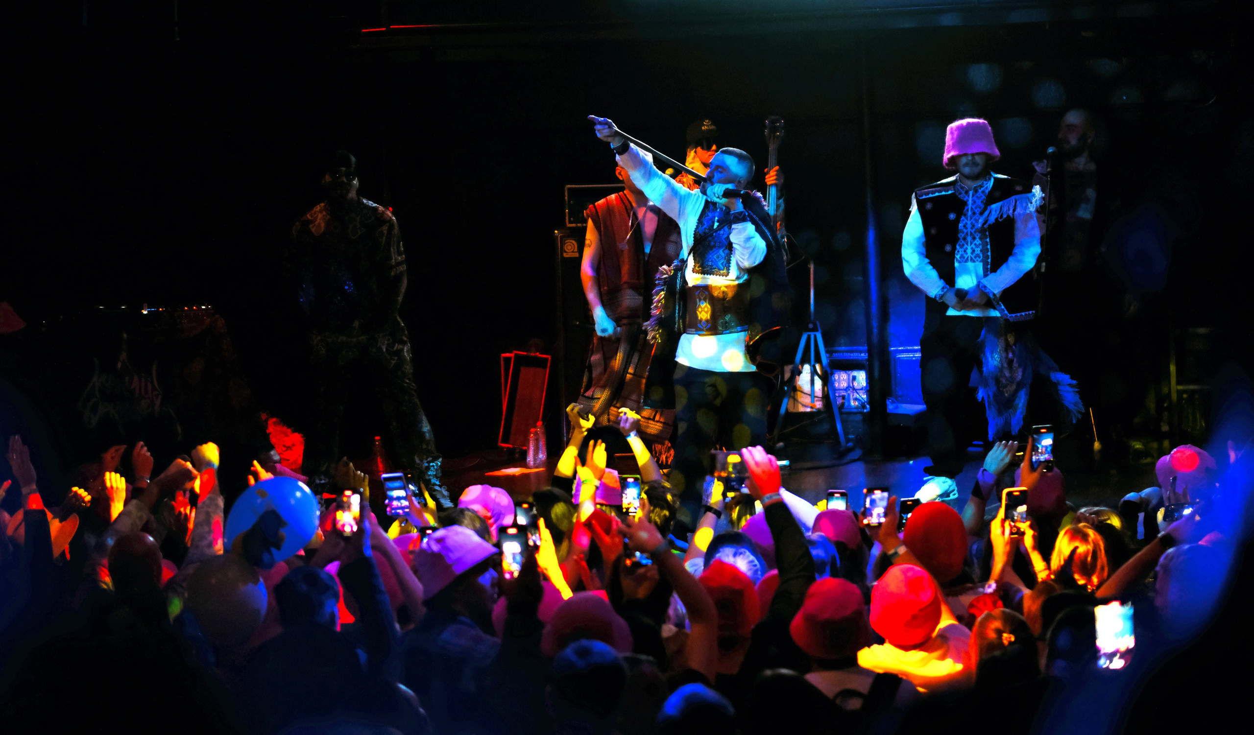 KALUSH ORCHESTRA. Reportage concert portrait photography in the San Francisco Bay Area