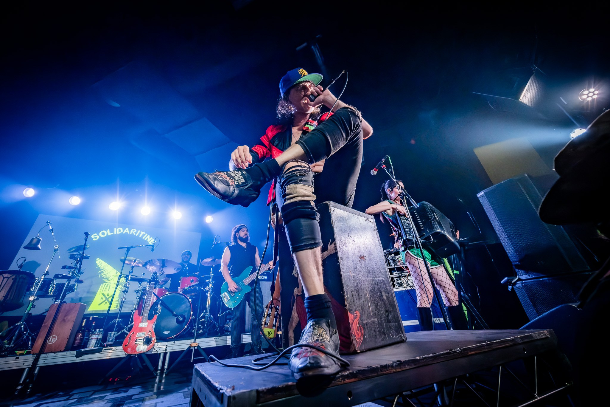 GOGOL BORDELLO / SACRAMENTO. Reportage concert portrait photography in the San Francisco Bay Area