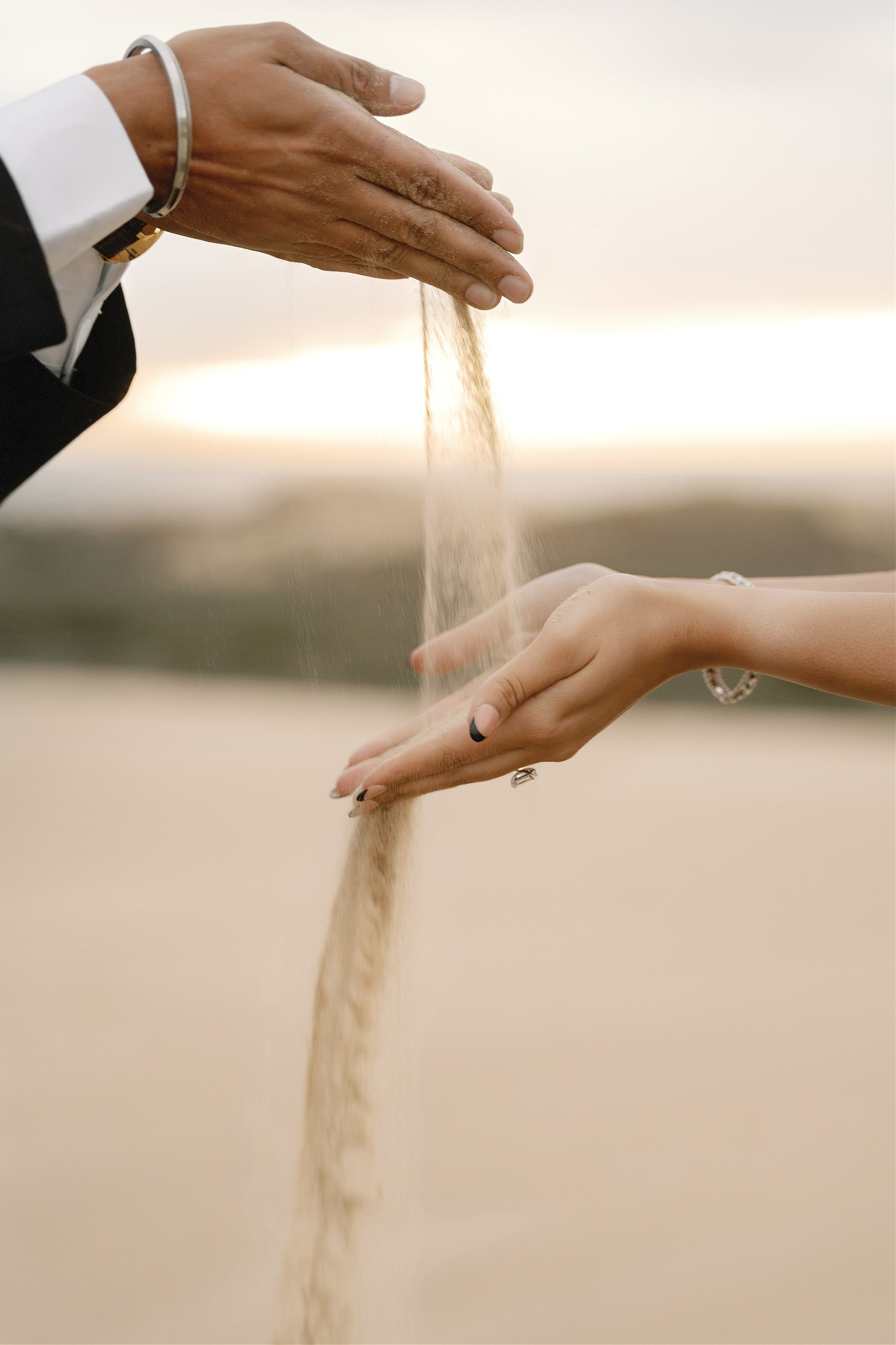 Elopement at Pismo Beach Sand Dunes, California. Wedding Photography & Videography Team in California, Los Angeles, San Francisco, San Diego and Travel