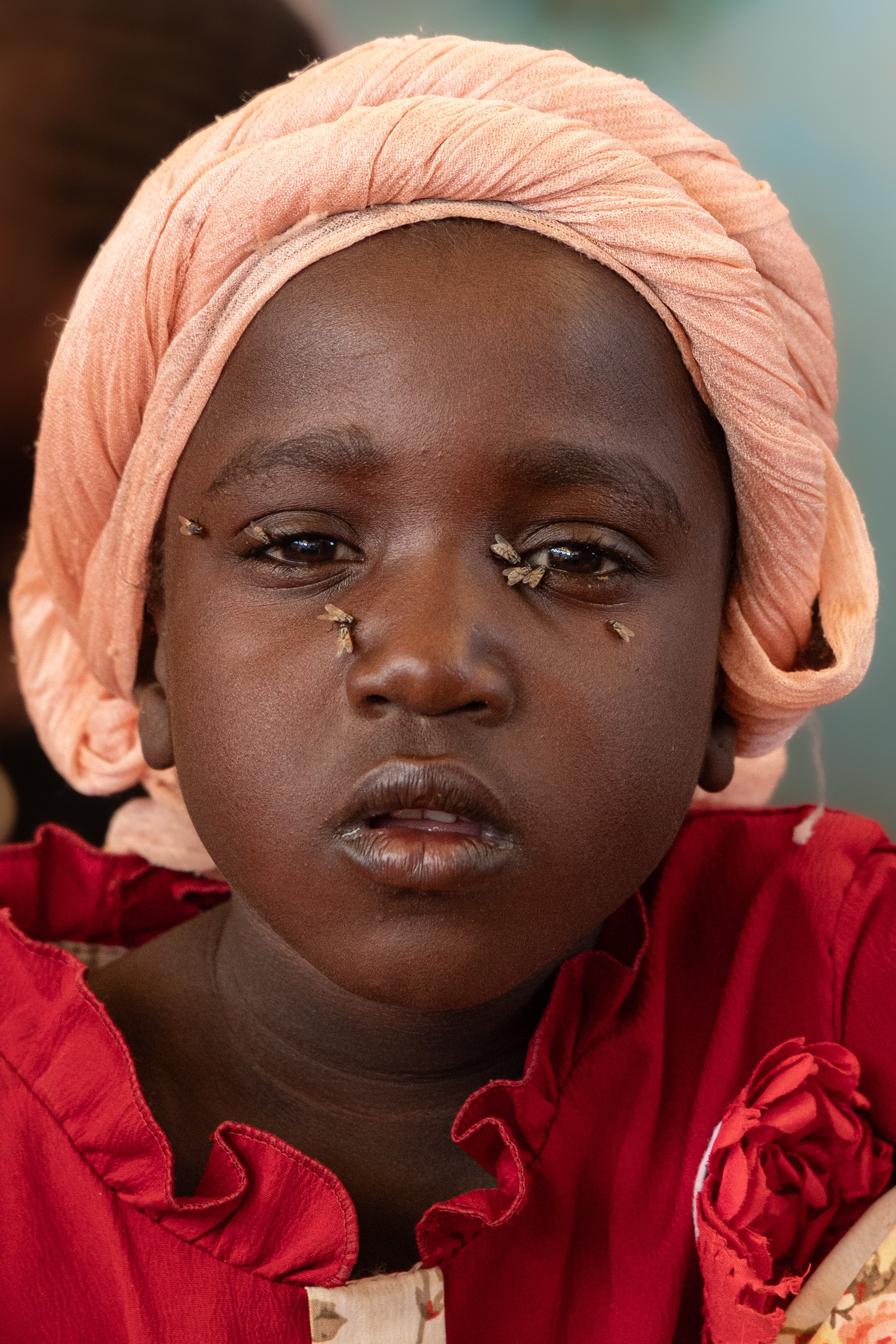Camp d'Aboutengué, Ouaddai, Tchad, 03/03/26. Sur 48 000 personnes dans le camps, 85% sont des femmes et des enfants, pour la plupart orphelins avec de lourdes conséquences psychologiques.