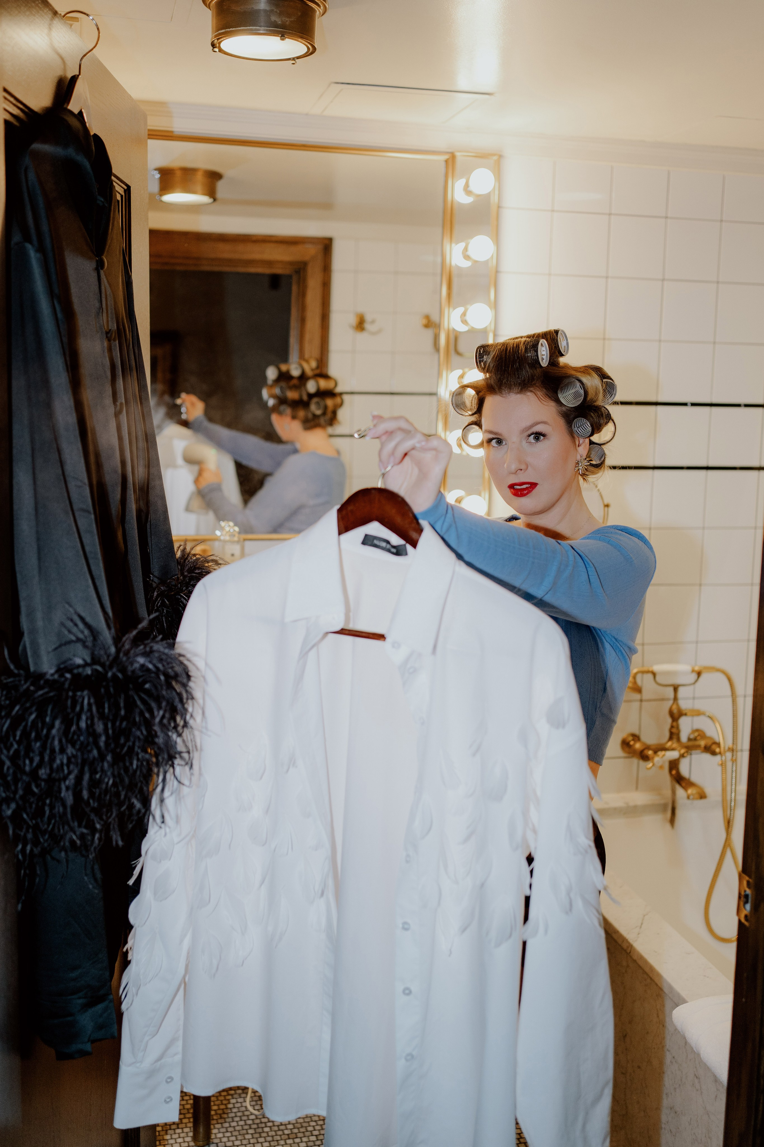 Photoshoot in the Ludlow hotel in New York. Videographer and photographer in New York // MAKAROV.VIDEO