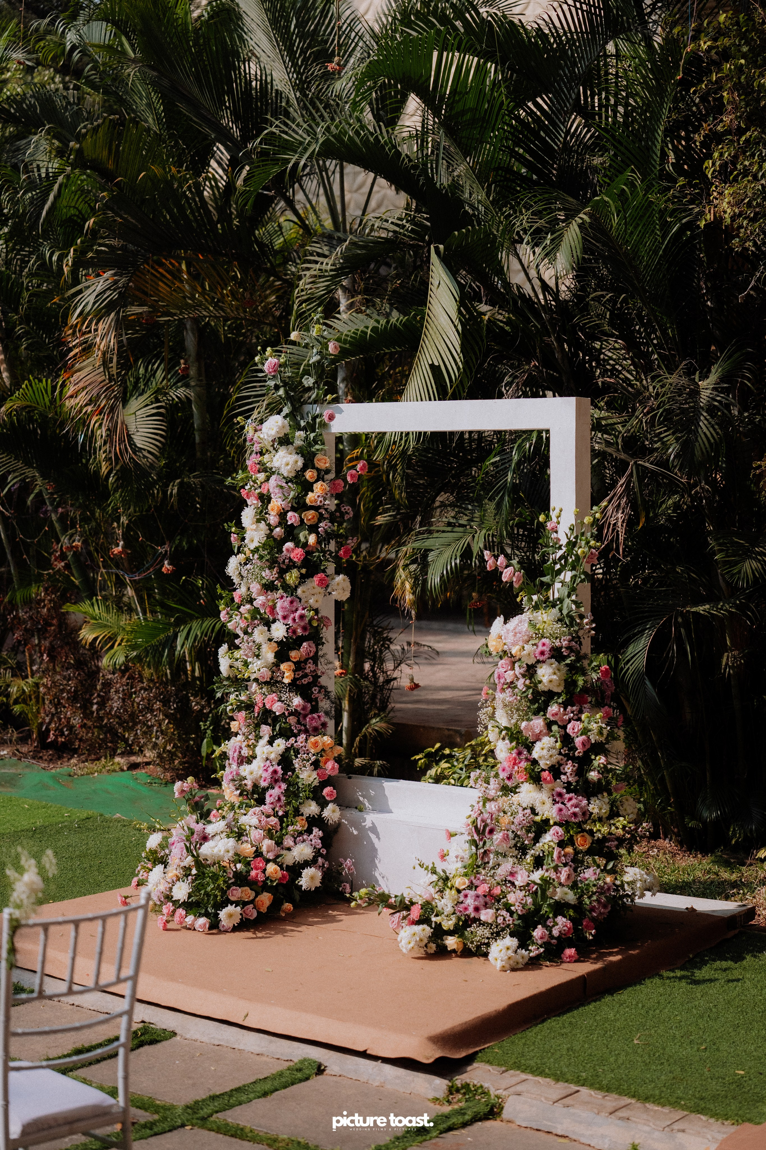 Blessing of Rajiv & Aashna. Fine art Wedding Photographers in India & Canada