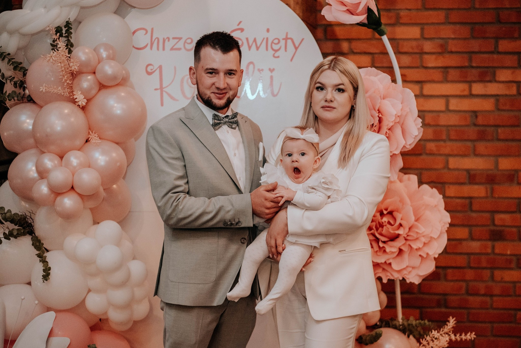 Chrzest Święty Kornelii. Dominika Strachacka Fotografia | Fotograf ślubny i rodzinny Opole Lubelskie Lublin