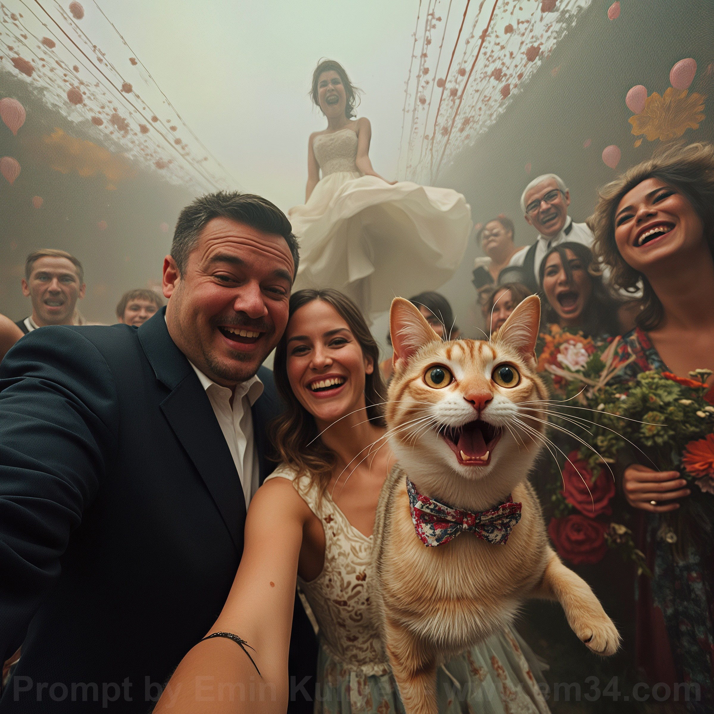Created cats using artificial intelligence (ComfyUI). Emin Kuliyev — Award-Winning Wedding Photojournalist NYC & USA | Best Wedding Photographer Known for Candid, Timeless Moments