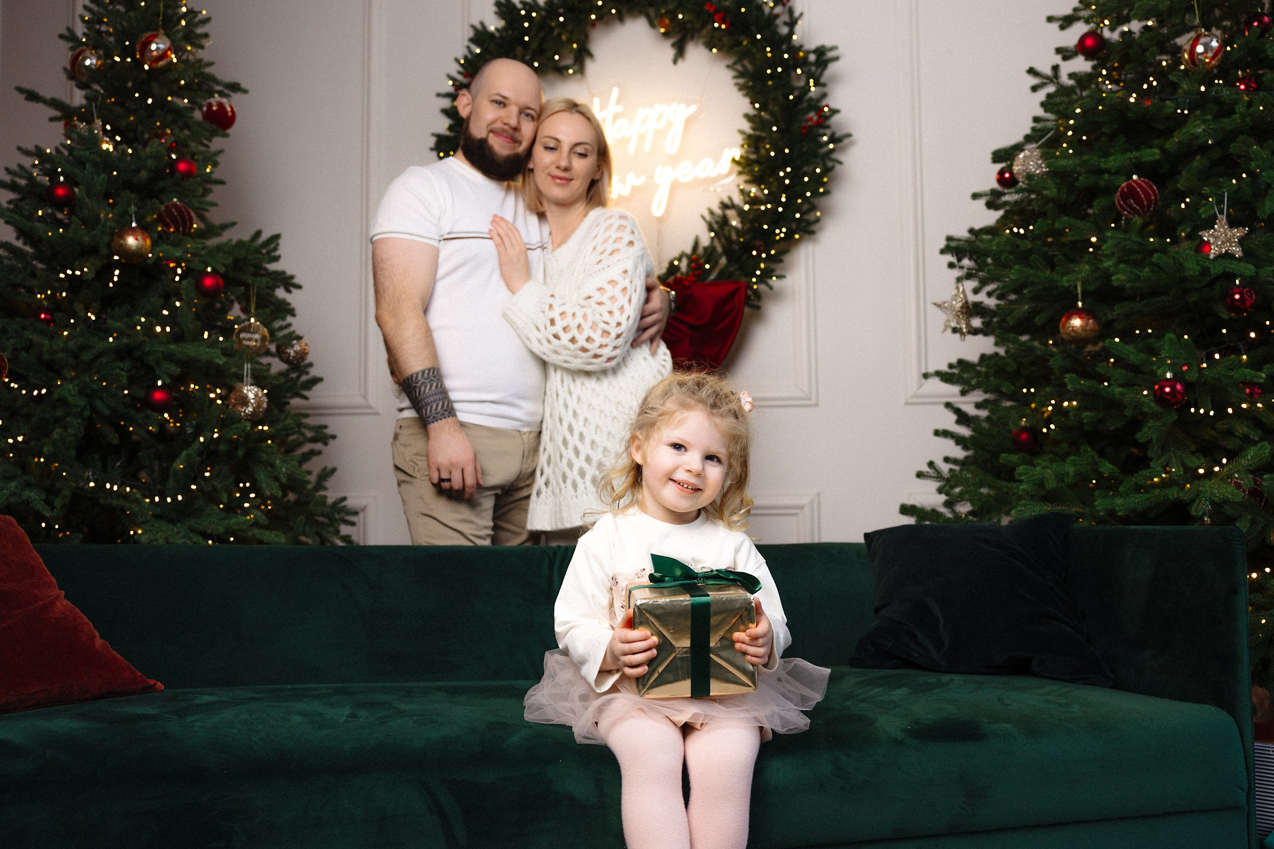 Christmas and New Year photo sessions in Riga, Latvia in studio. Evgeny Timofeyev | Wedding & Content photographer and videographer