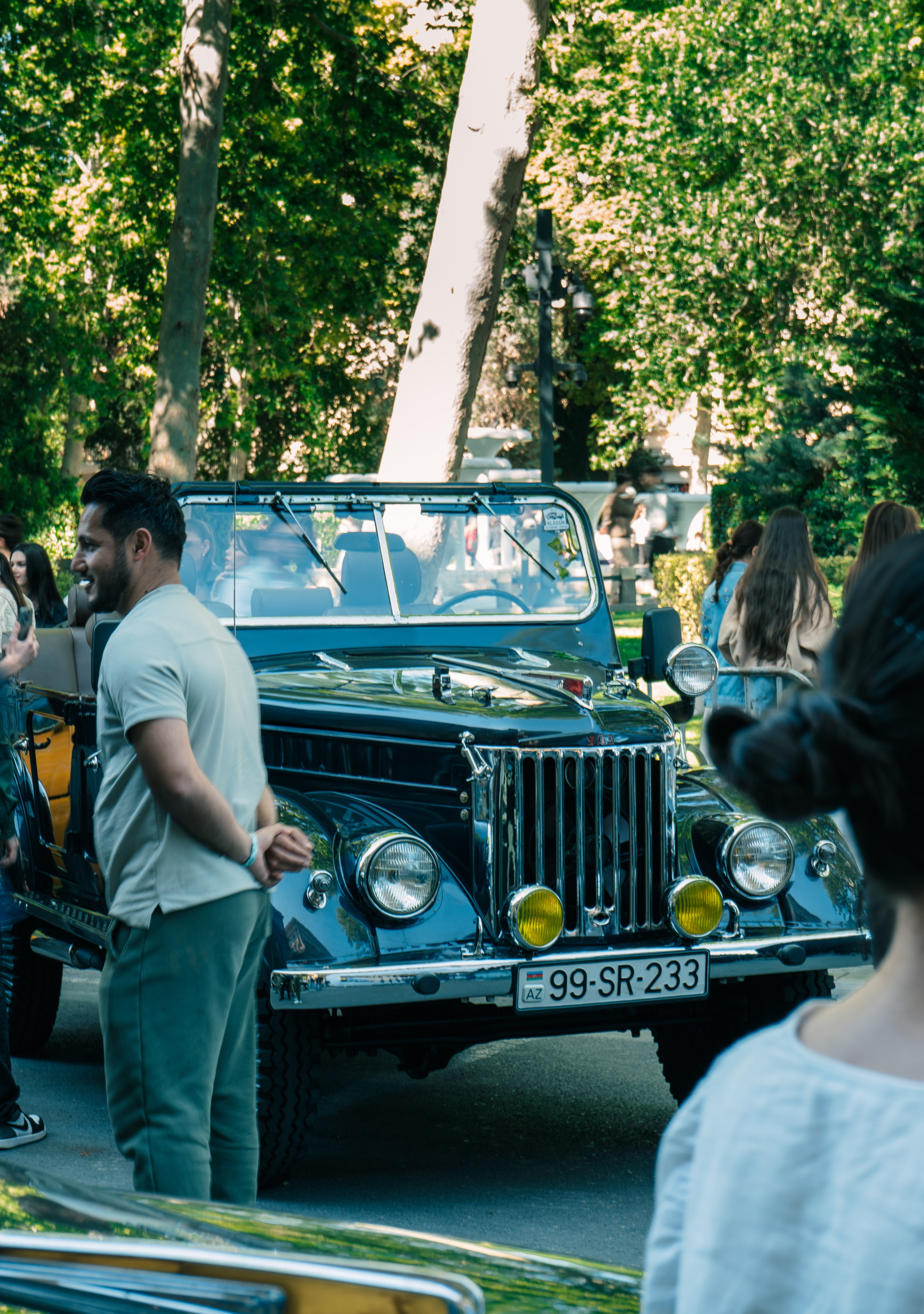 Retro avtomobil. Fotoqraf Vəli Məmmədov