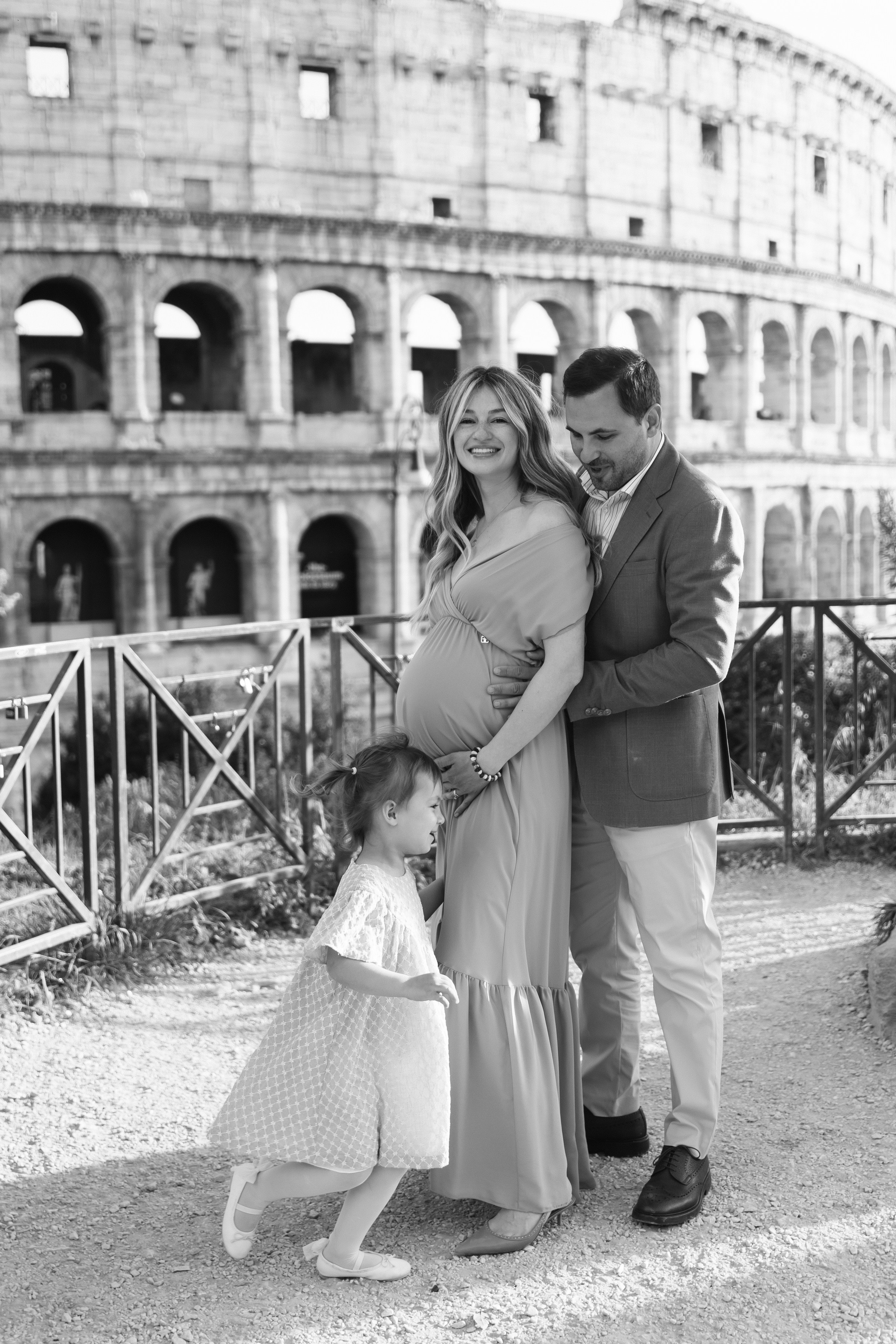 Family shooting colosseum