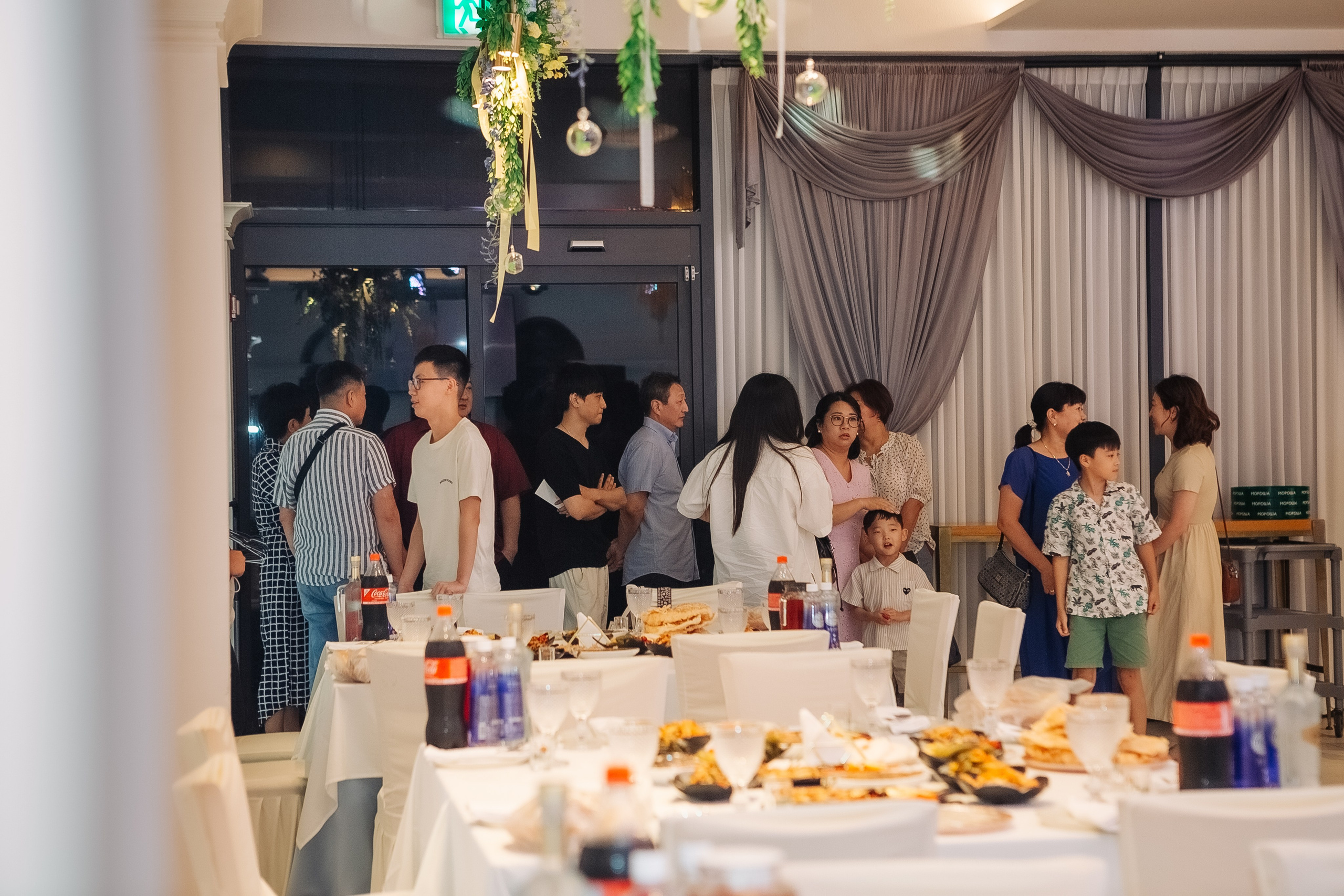 Тео дома и в ресторане. Фотограф беременности, ньюборн и годовасиков в Корее Жанна Хан