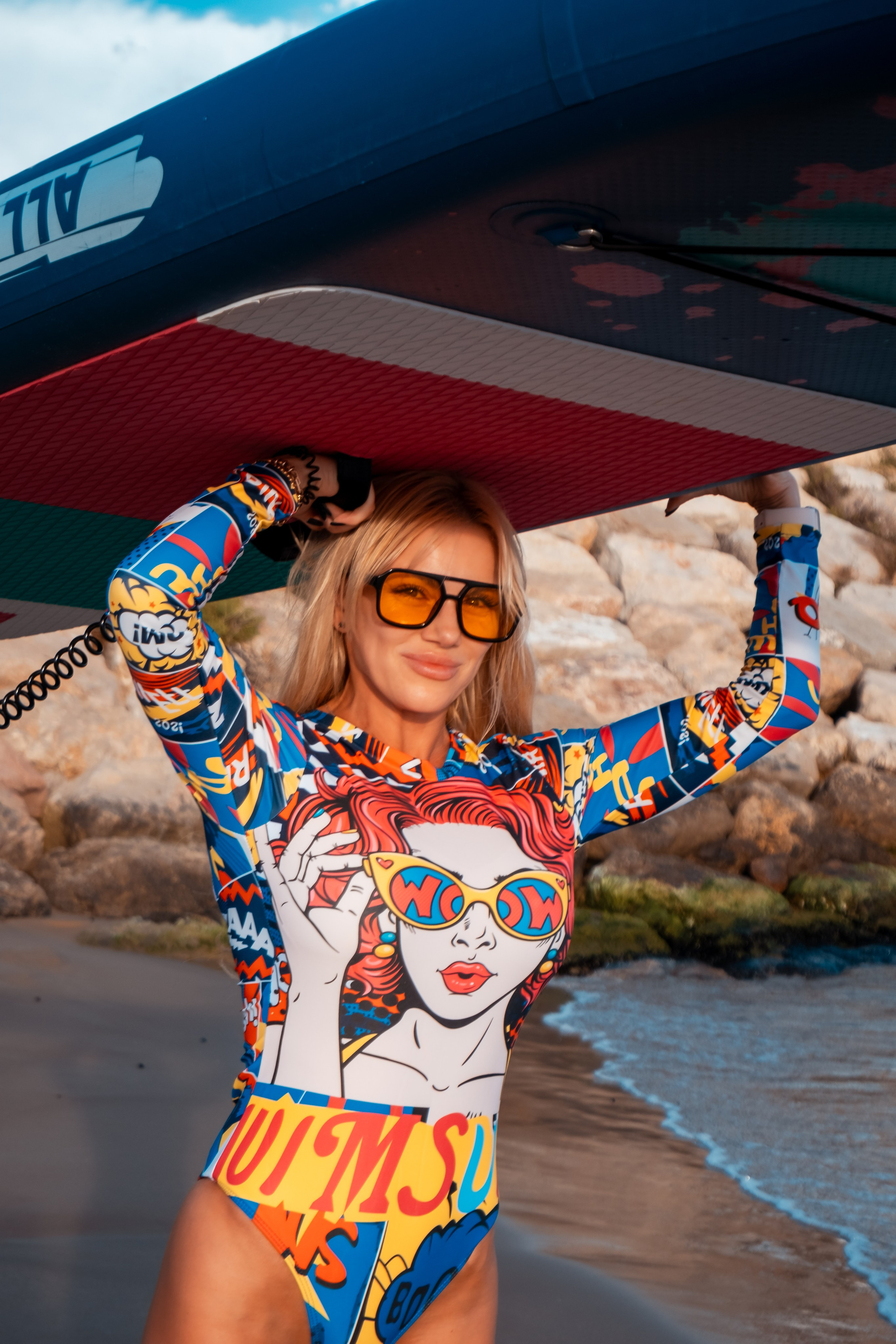 Sesión individual en la playa. Fotografía profesional en Calafell - Elena Medvedeva