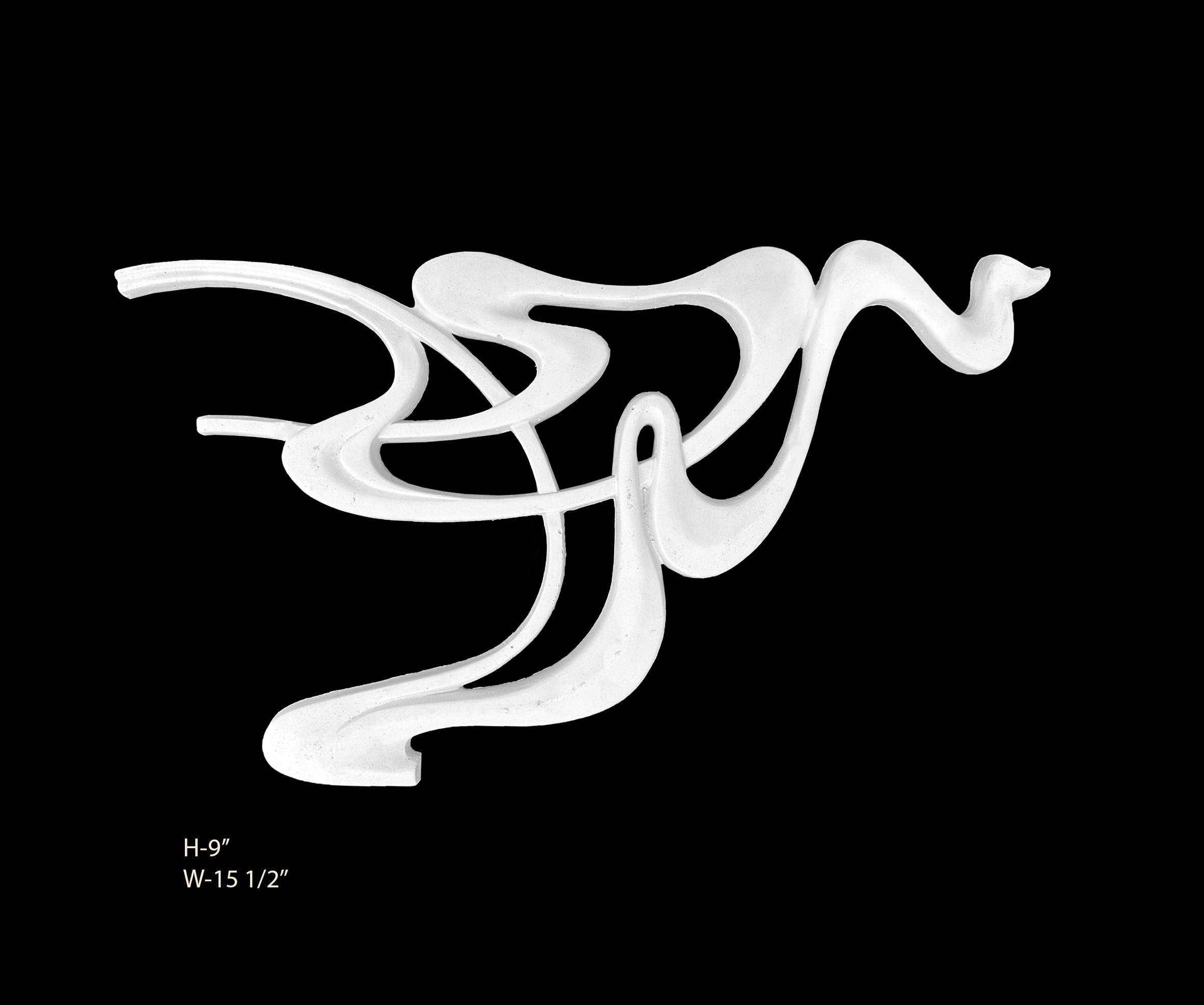 Corners. Plaster molding