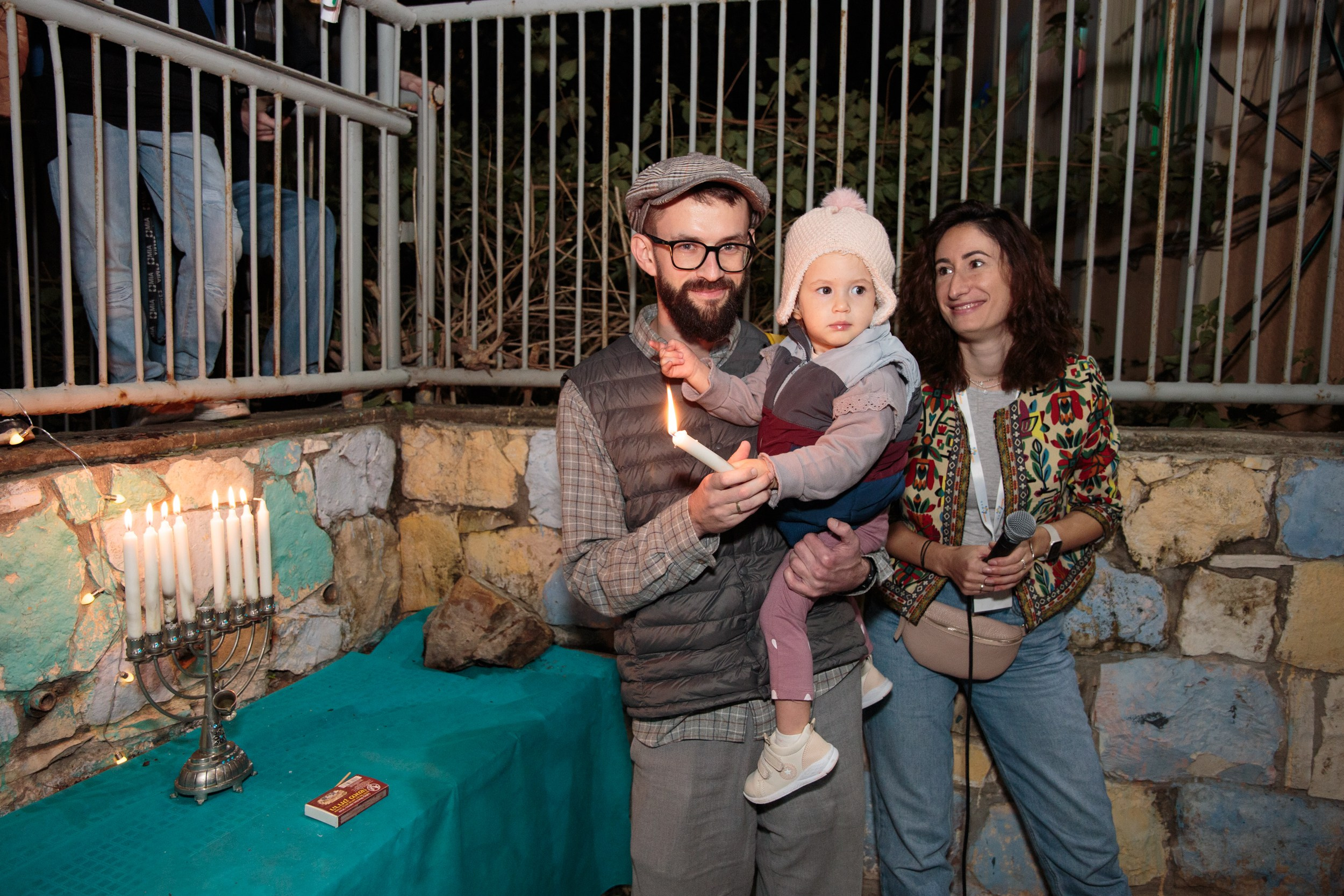 Городская Ханука Хайфа 2023. Портретный и репортажный фотограф в Израиле Рома Бирман