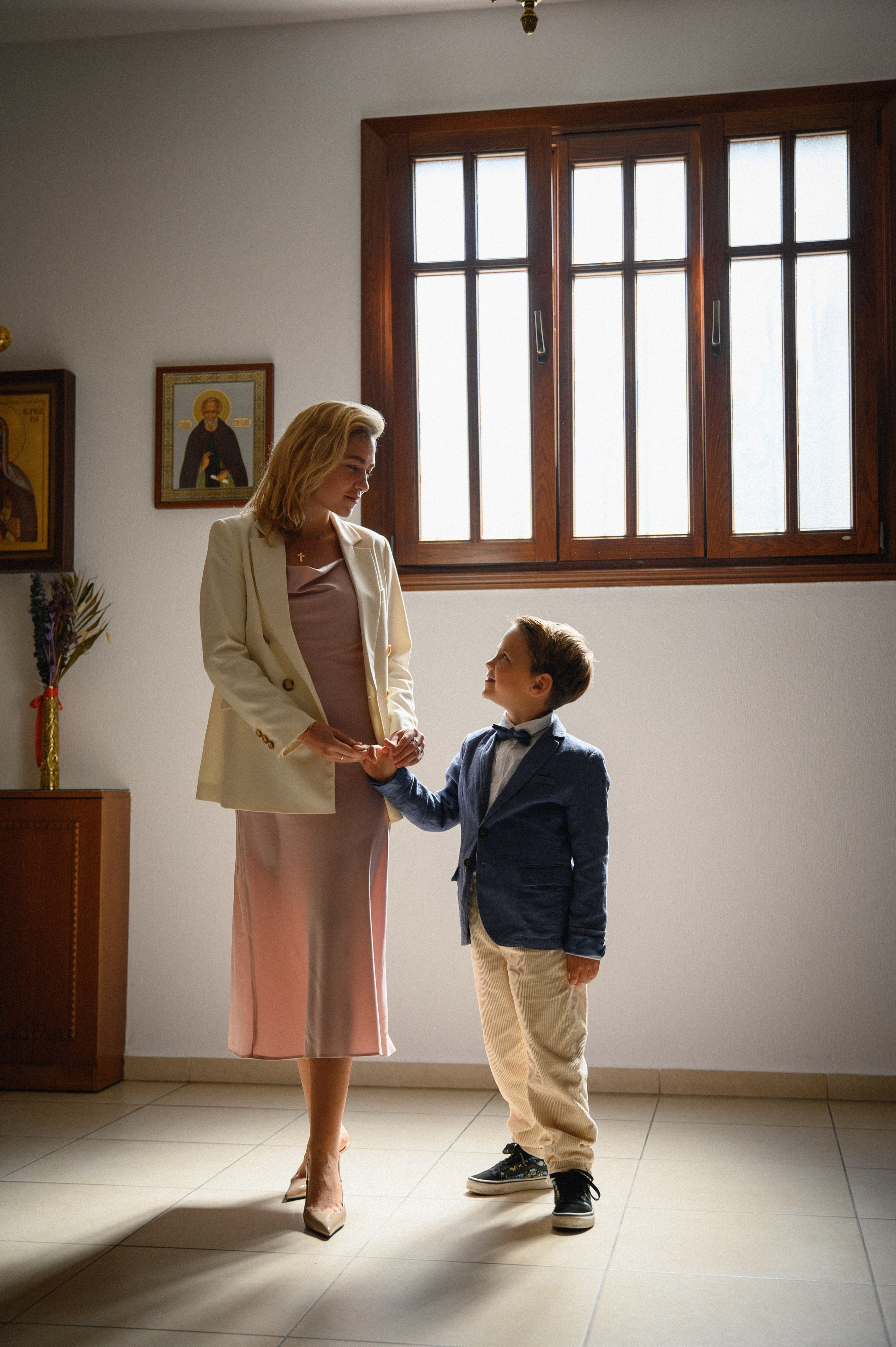 Baptism Mihail. Family, children, portrait, and event photography in Thessaloniki