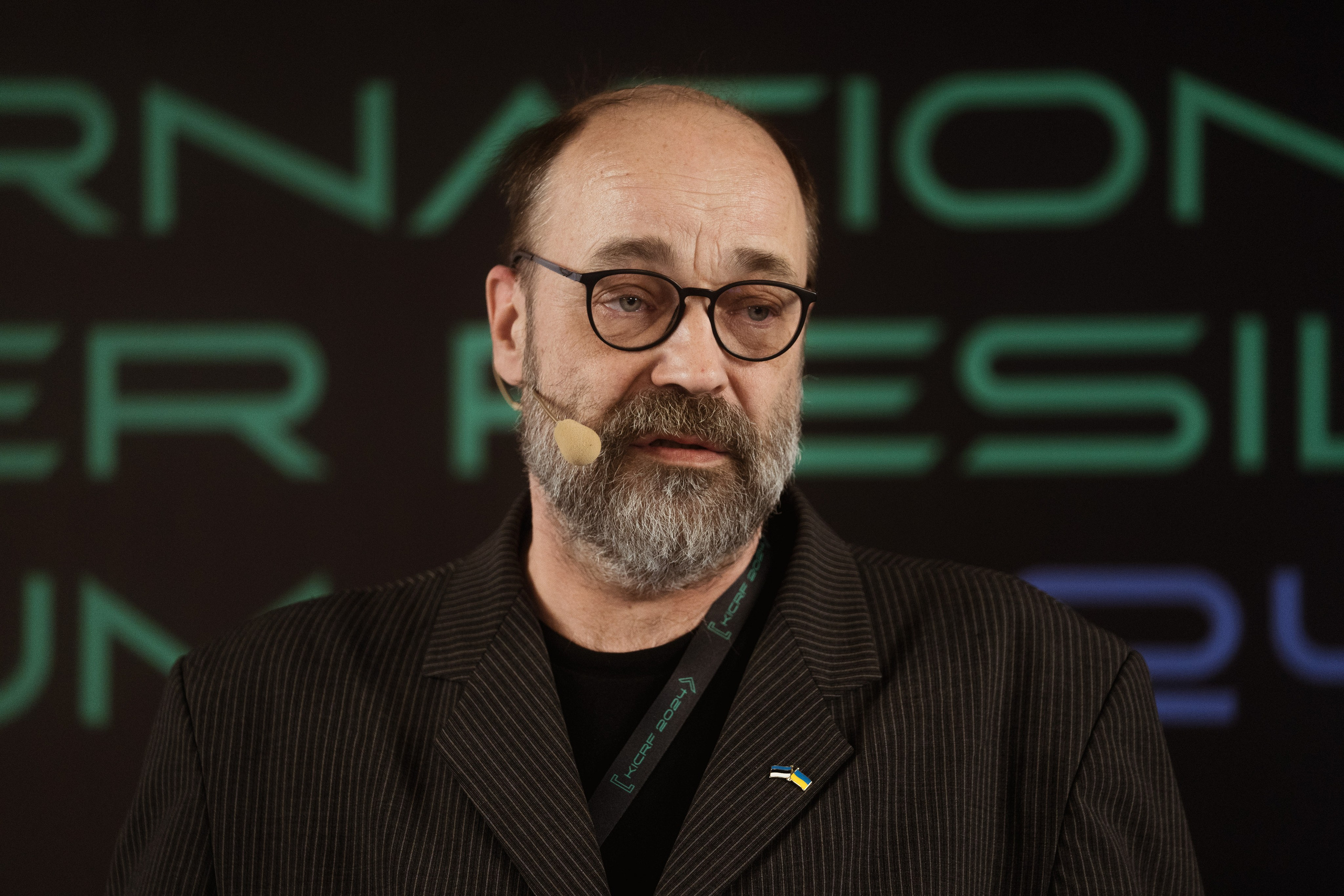 Cyber Resilience Forum. Kostiantyn Holinchenko. Reportage and portrait photographer