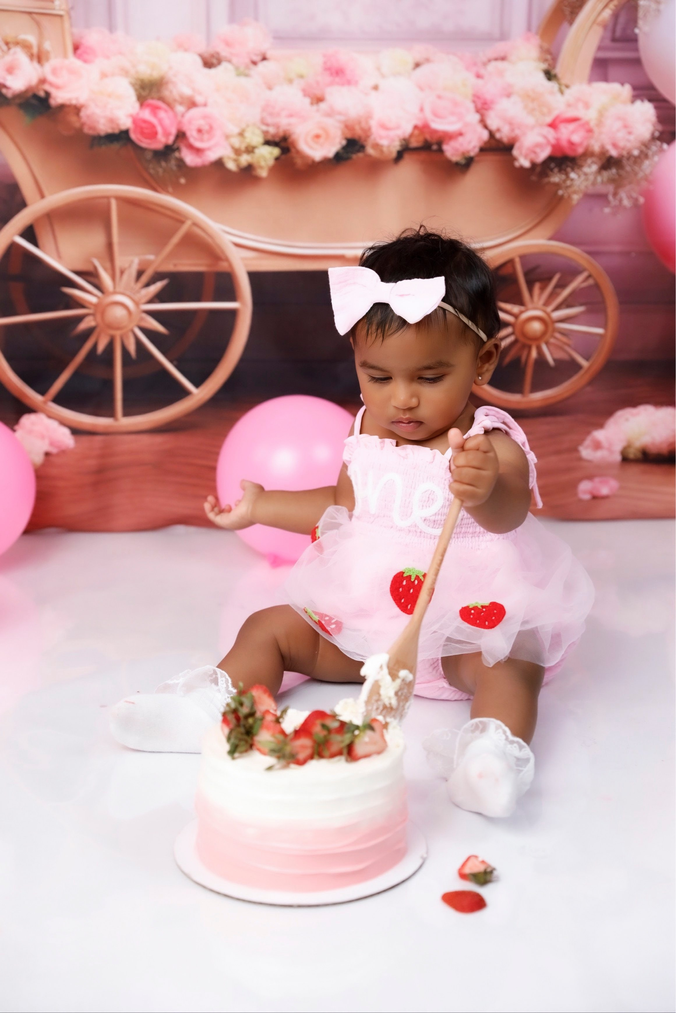 Cakesmash. AP Lens Photography | Newborn, Maternity, Milestone & Family Photographer | Little Elm & DFW, TX