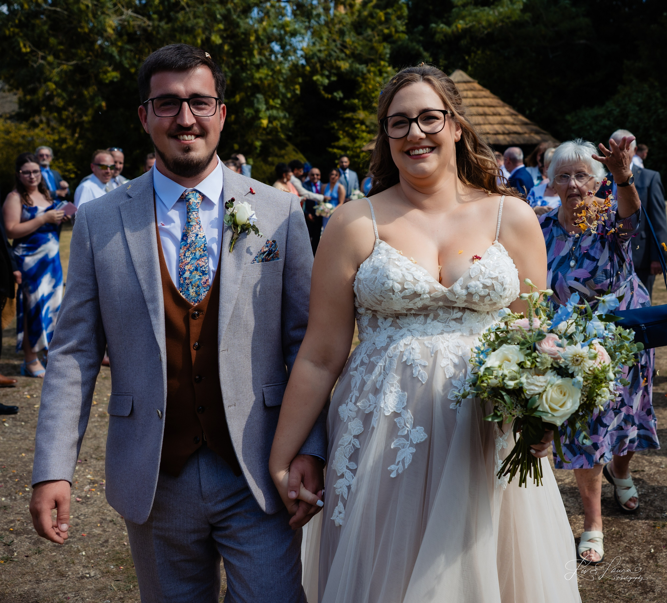 Katie and Alex. Wedding and boudoir photography by Liv and Laura