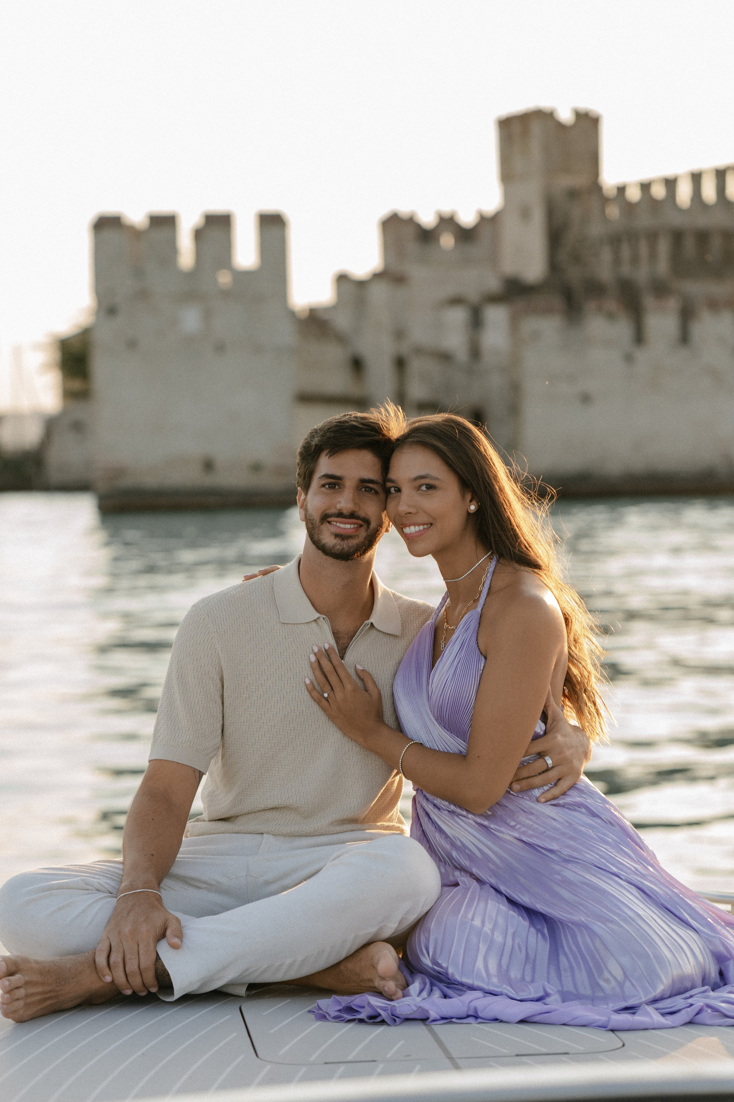 L & B (Sirmione, Lake Garda, Italy). Marriage Proposal Photographer in Verona, Lake Garda and Dolomites| Diana Fedrigo