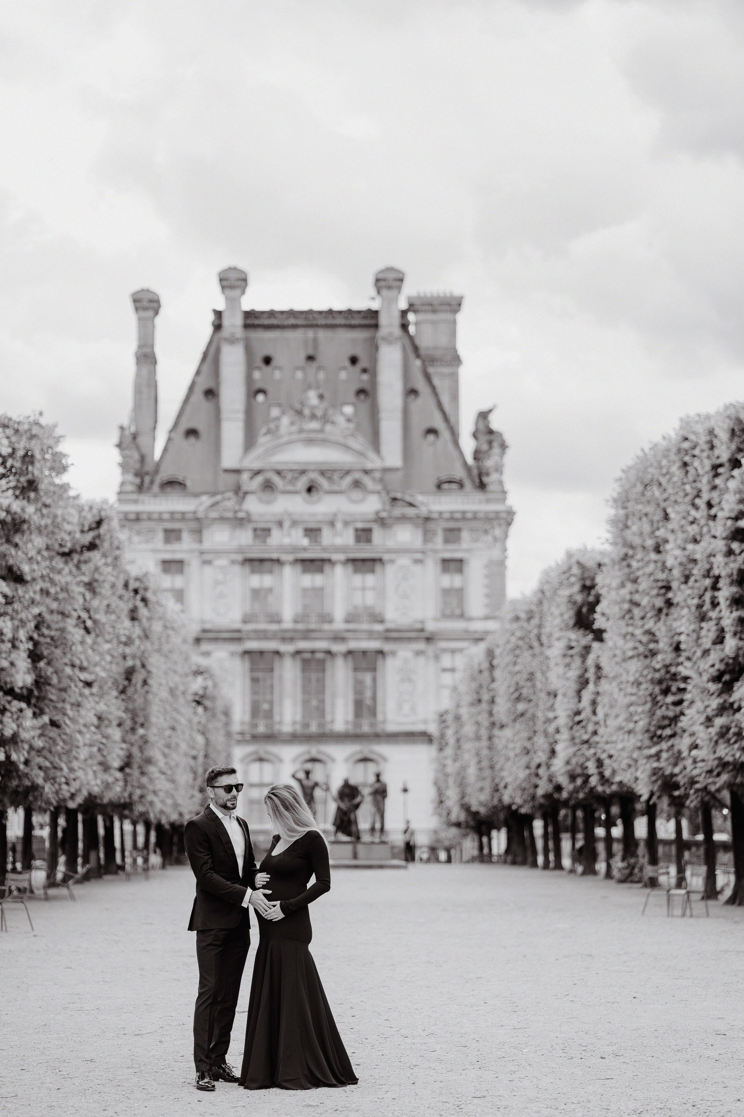 стильная съемка в ожидании ребенка