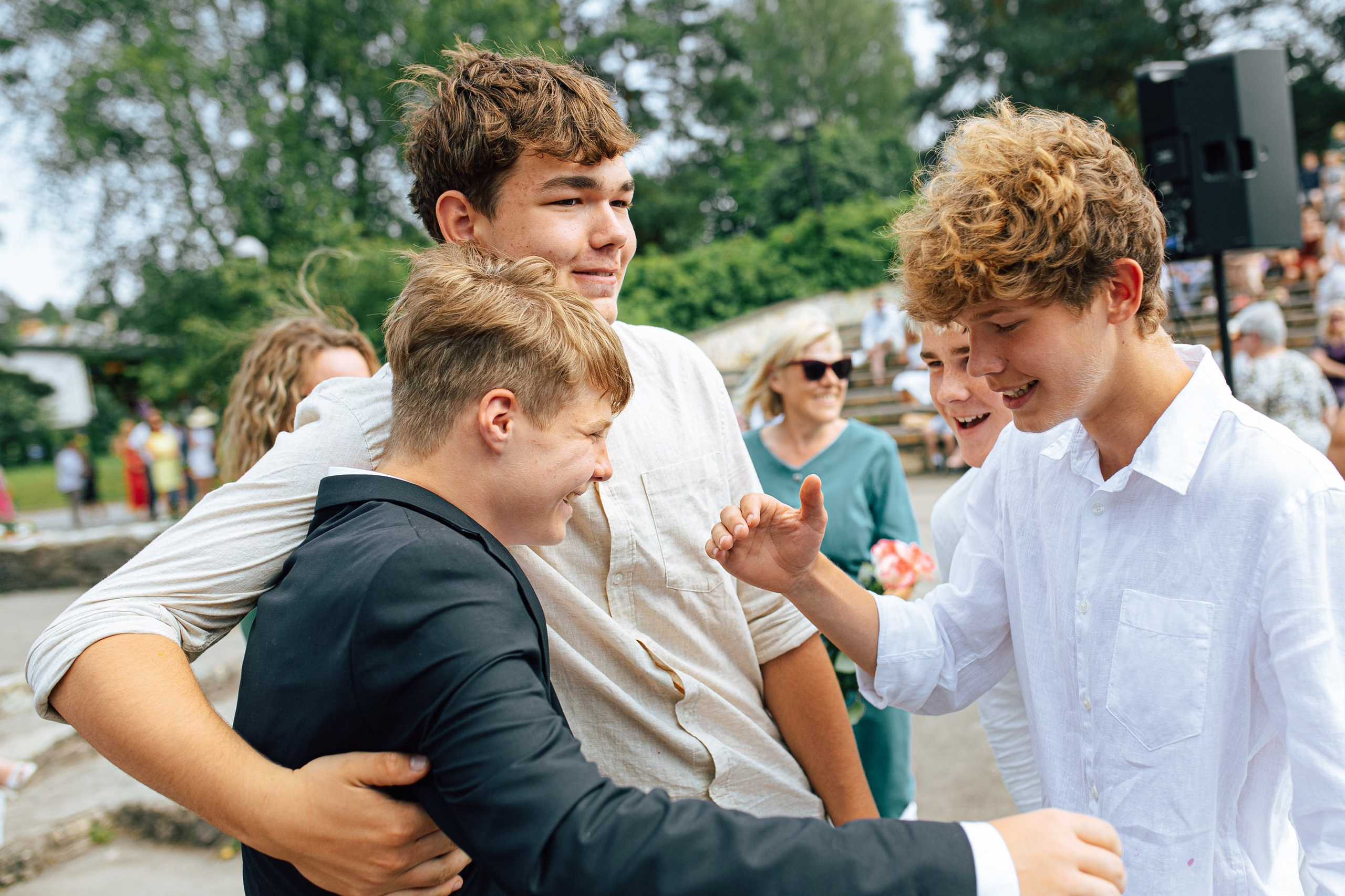 Skolas izlaiduma fotogrāfs