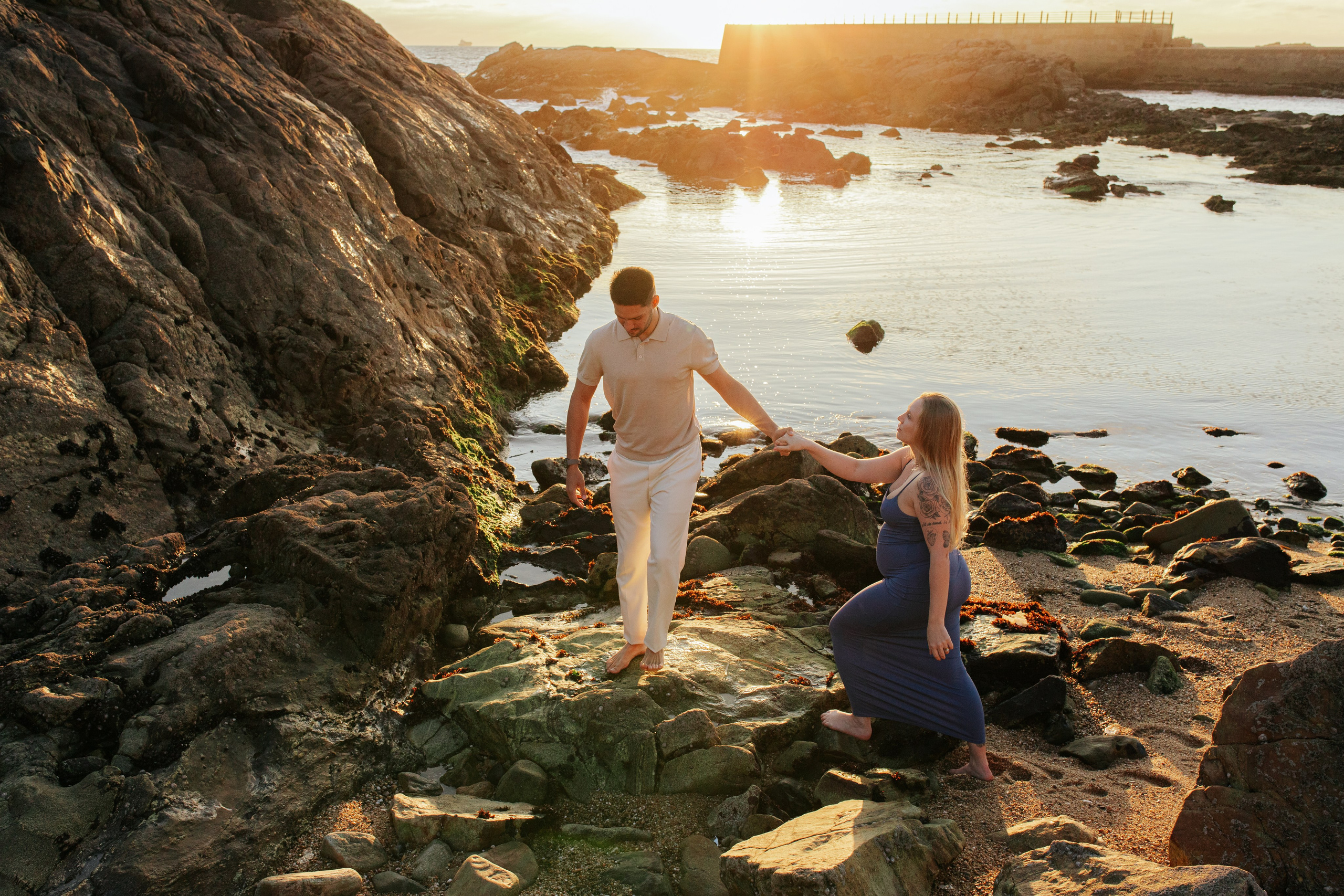 Carol e Pedro. Davi Valente