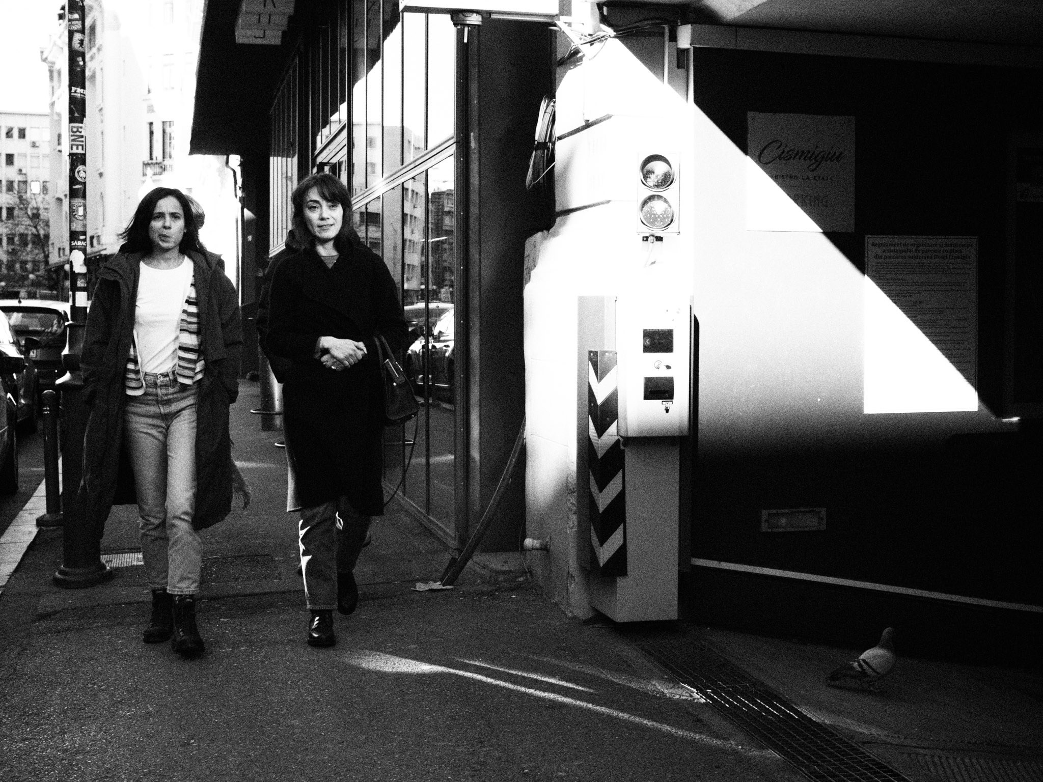 B&W Street. Humanistic street photographer in Bucharest