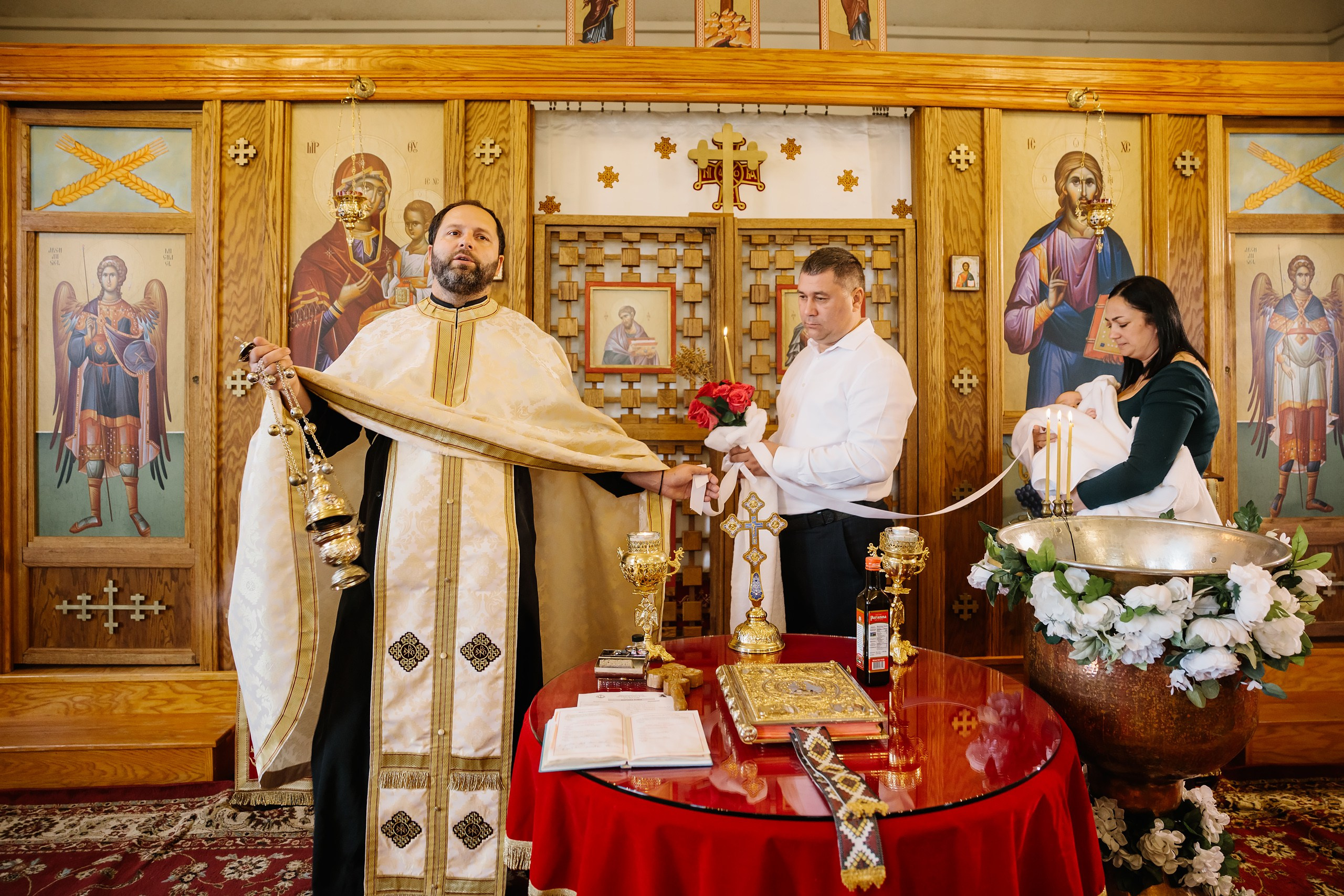 11.23.2024 Christening. Wedding family event photographer in Chicago Nick Yushevich