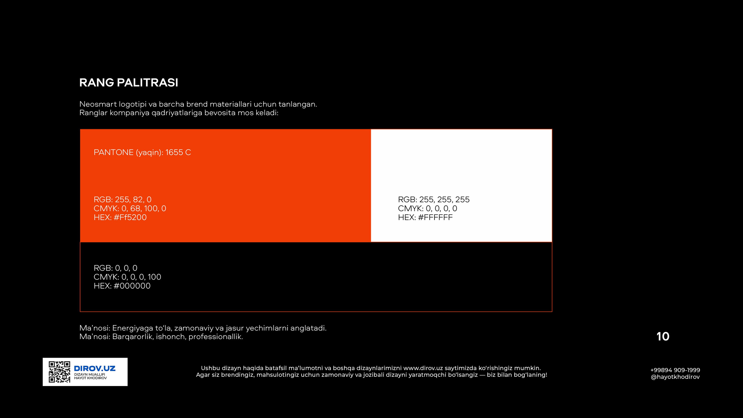 Neosmart. Dirov — Hayot Khodirov