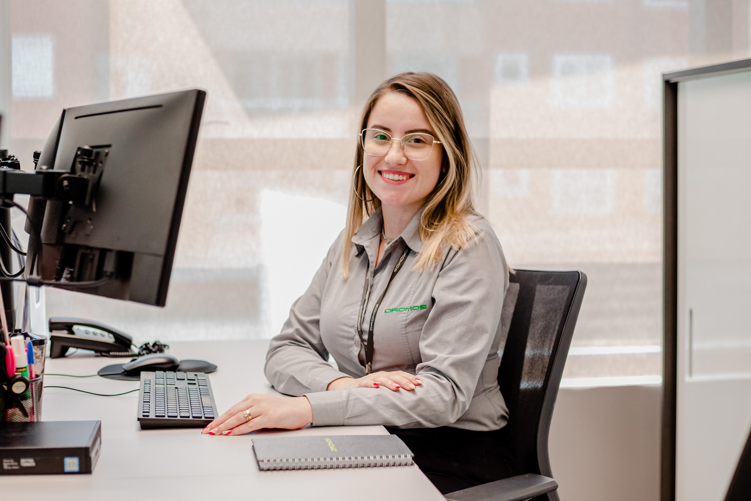 Fotografia de retrato corporativo para a empresa Dromos em Joinville — Santa Catarina