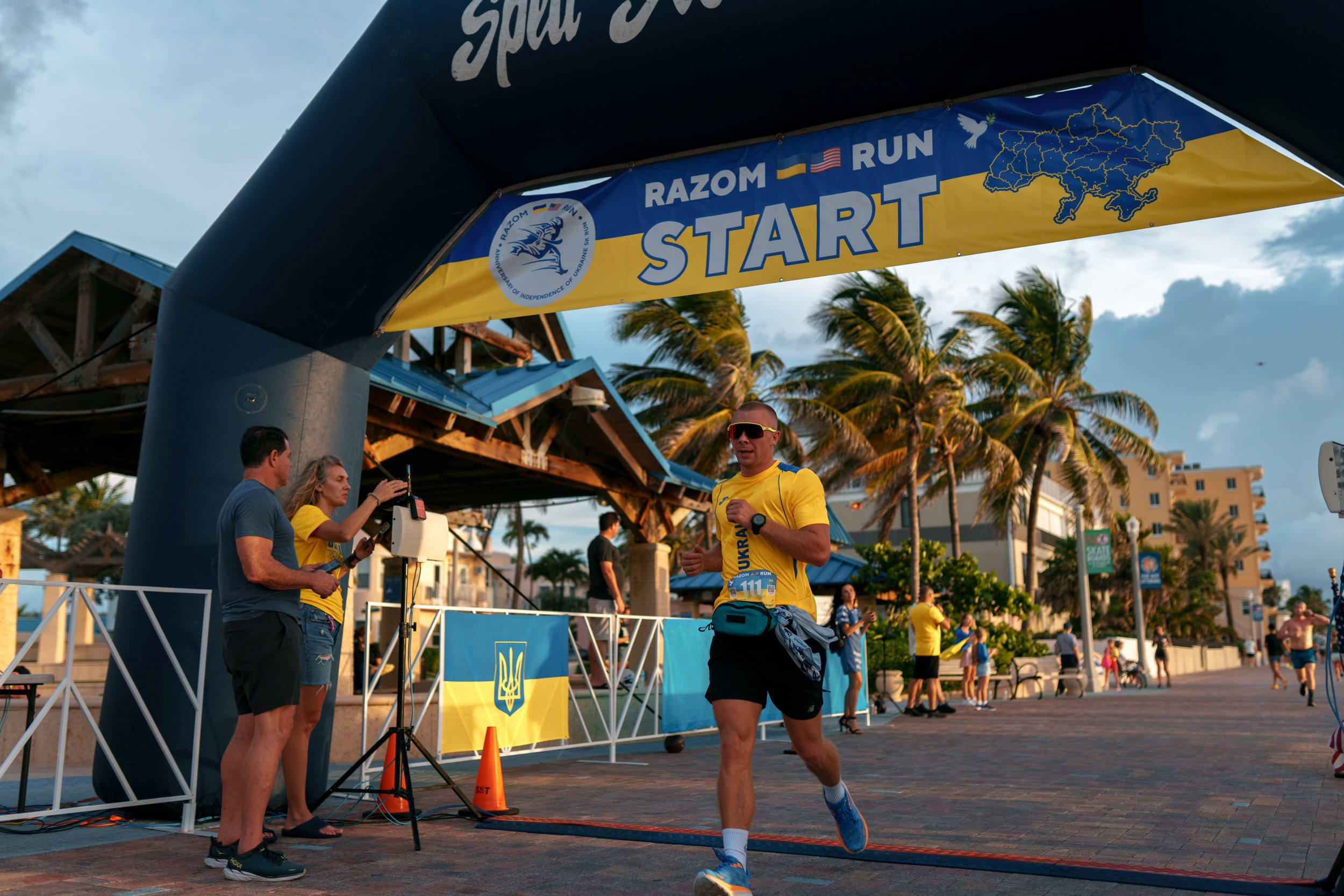 RAZOM RUN. ФОТОГРАФ ФЛОРИДА МАЙАМИ