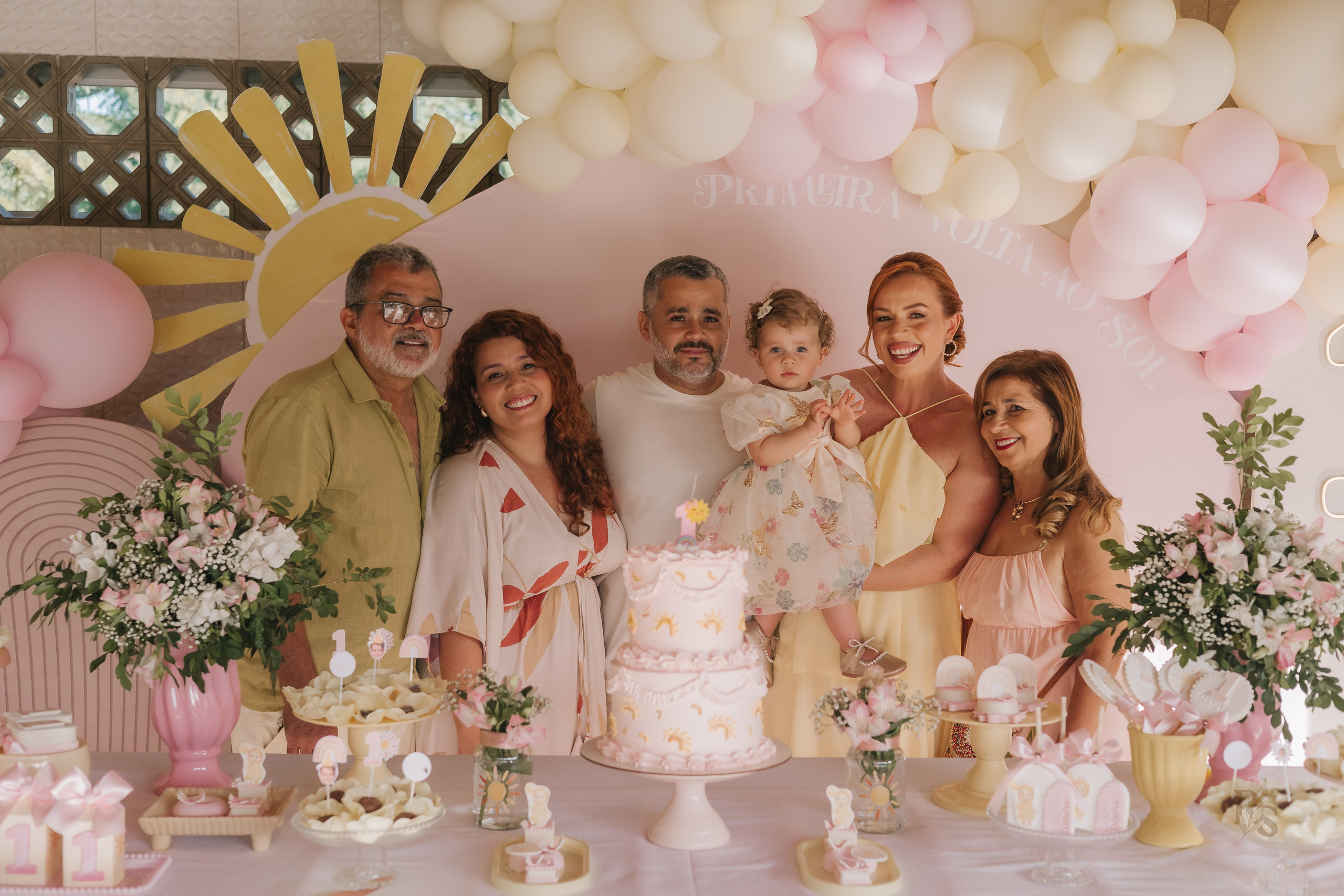 Aurora — 1 ano. Fotógrafo Richard Silvestre — Casamentos na Bahia