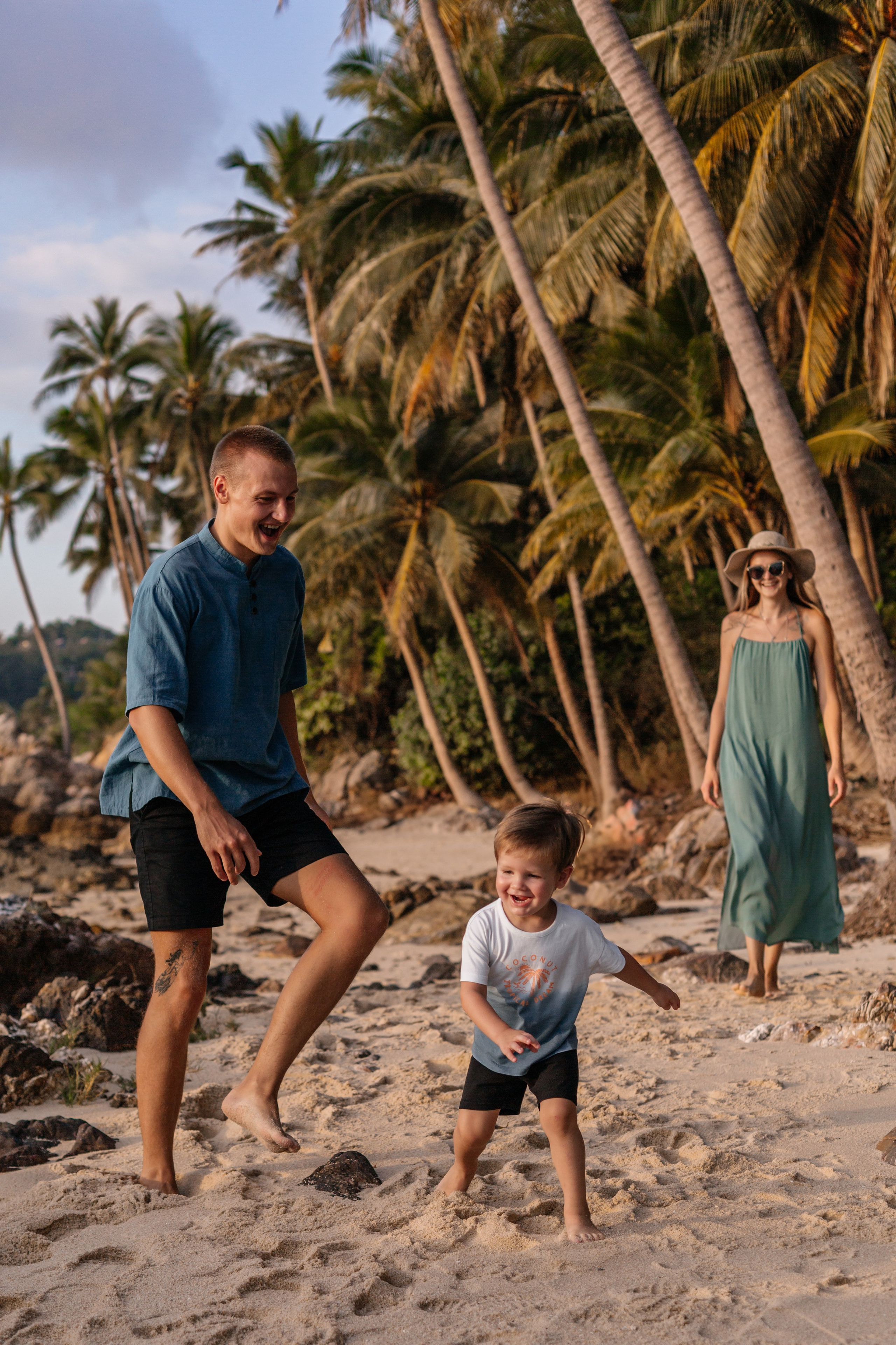 Family -Taling Ngam beach 01.03.2025. Фотограф на Самуи — Фотосессия на Самуи — Фотограф Ксения Шумейко