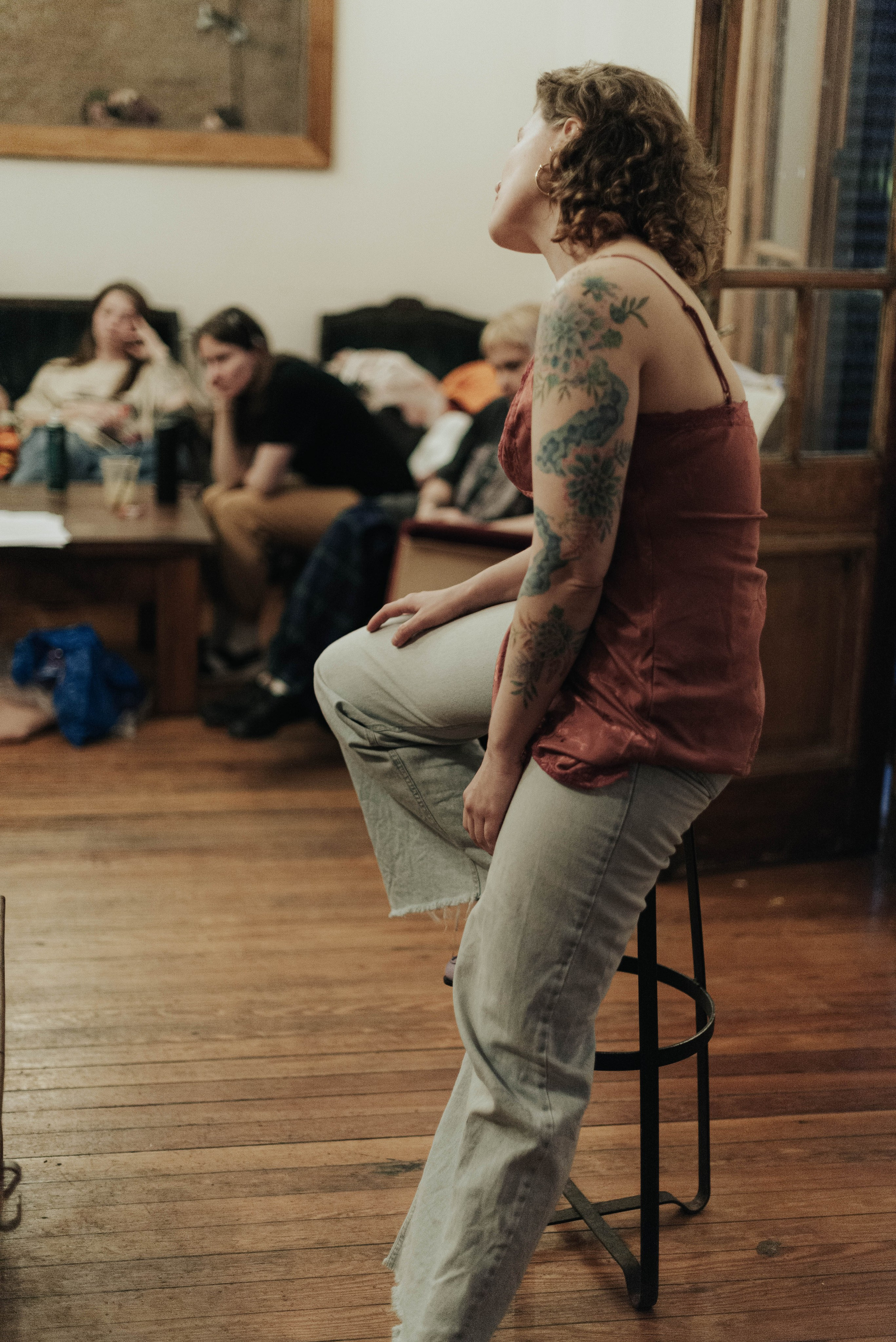 Репетиция @ojo.teatro. Photographer @elmirkami in the city of Buenos Aires