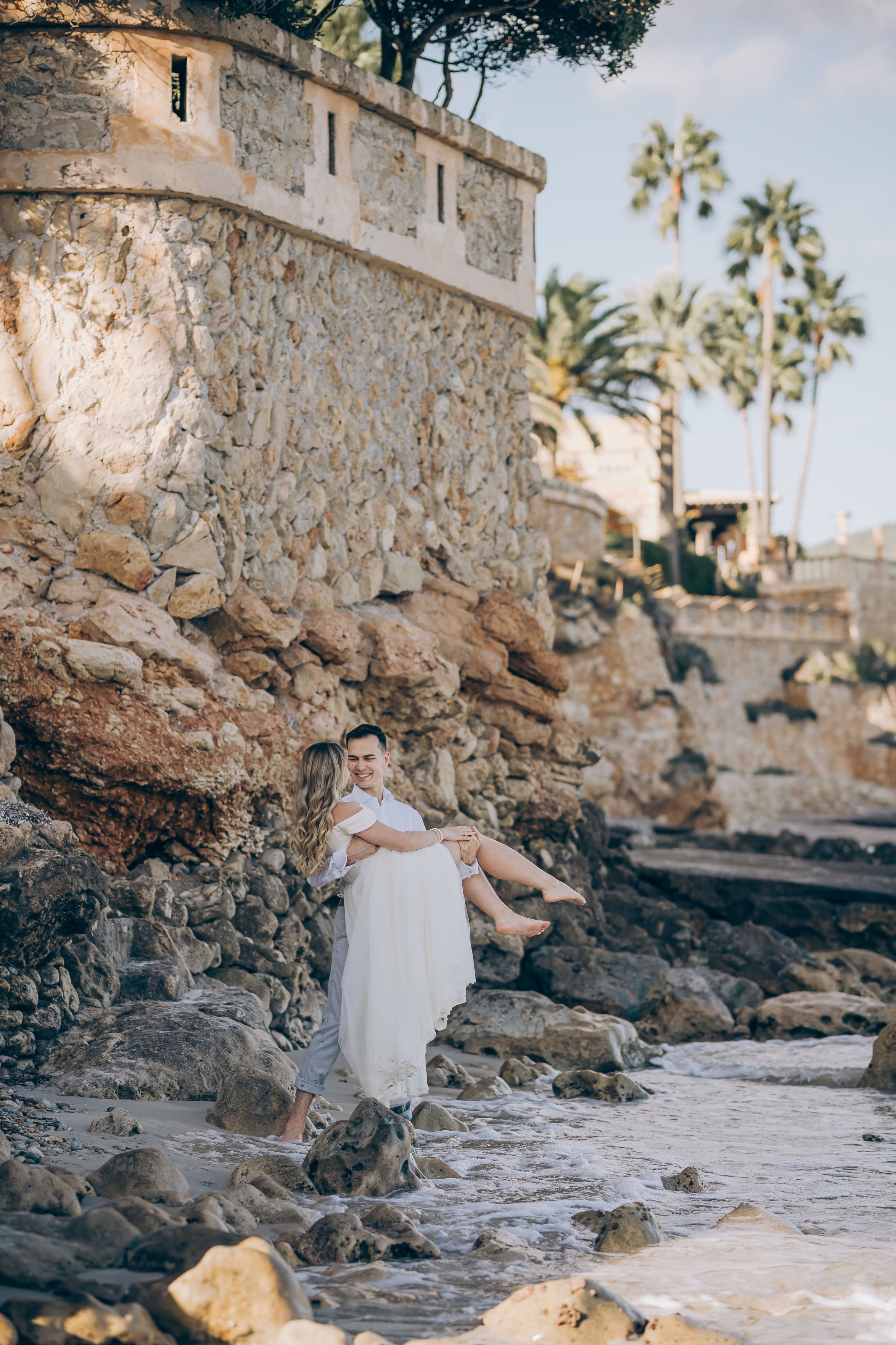 Intimate wedding. Photographer in Mallorca