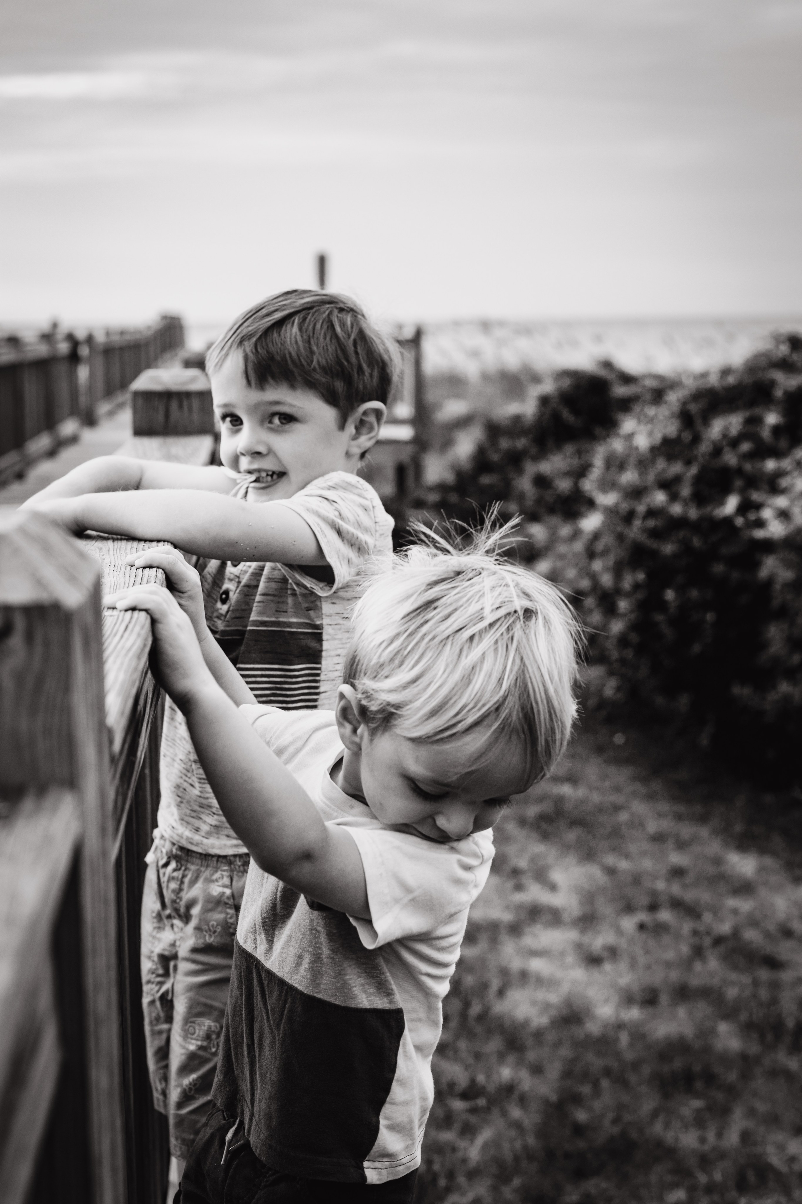 Black&White. Family vacation photographer in Myrtle Beach