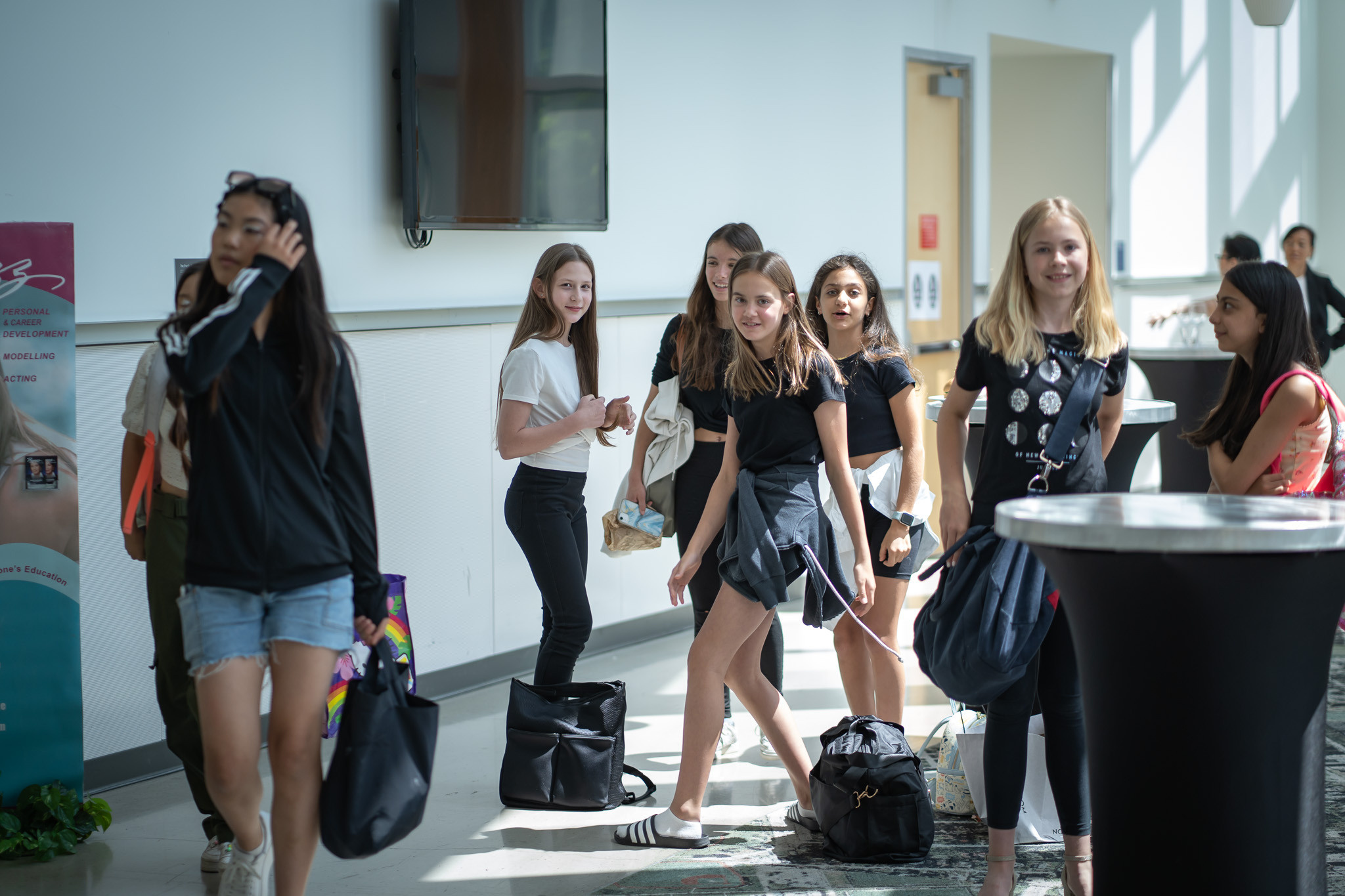 Glam Z Gala 2023 BTS. Vancouver Kids Photographer