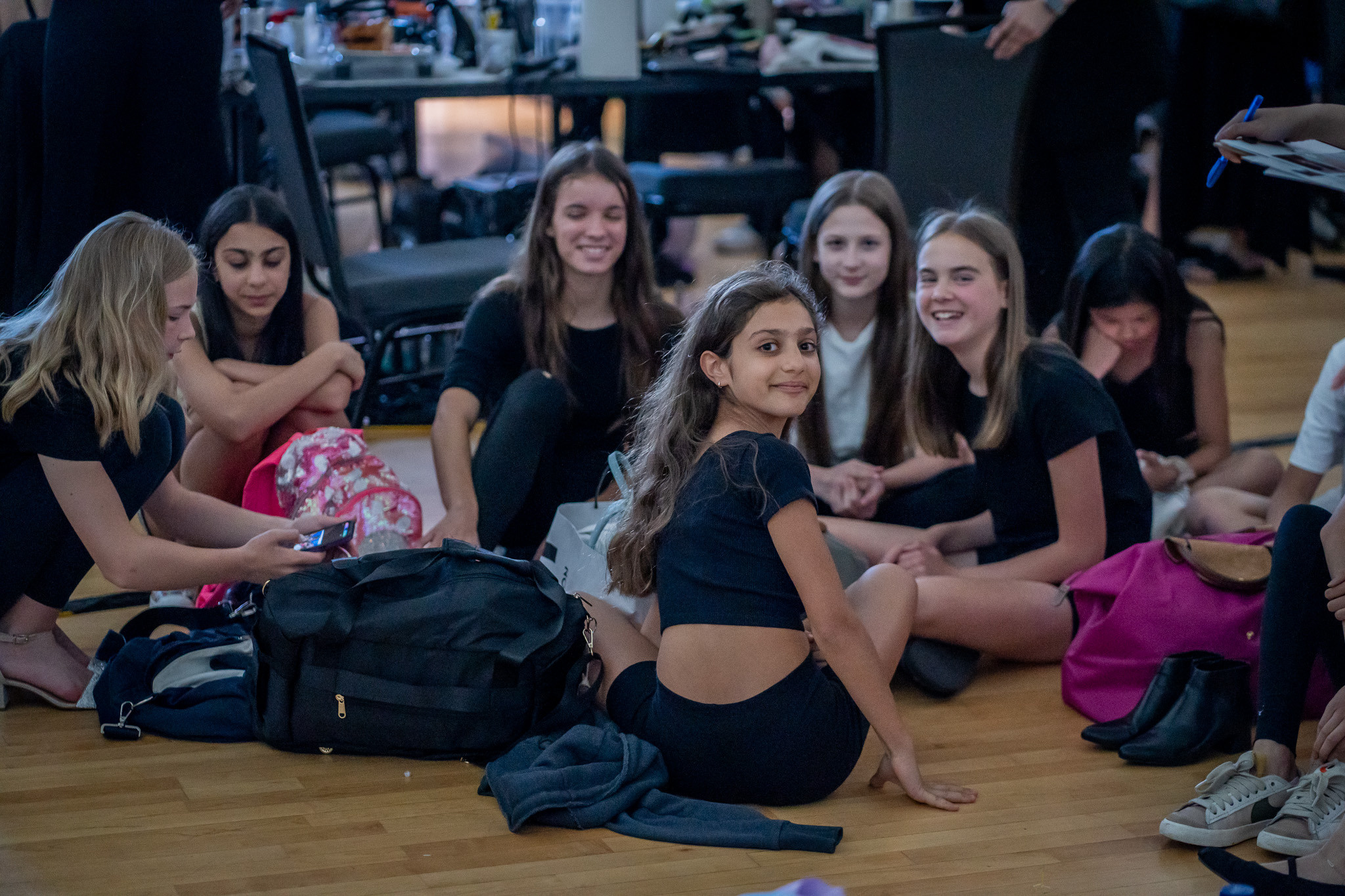 Glam Z Gala 2023 BTS. Vancouver Kids Photographer