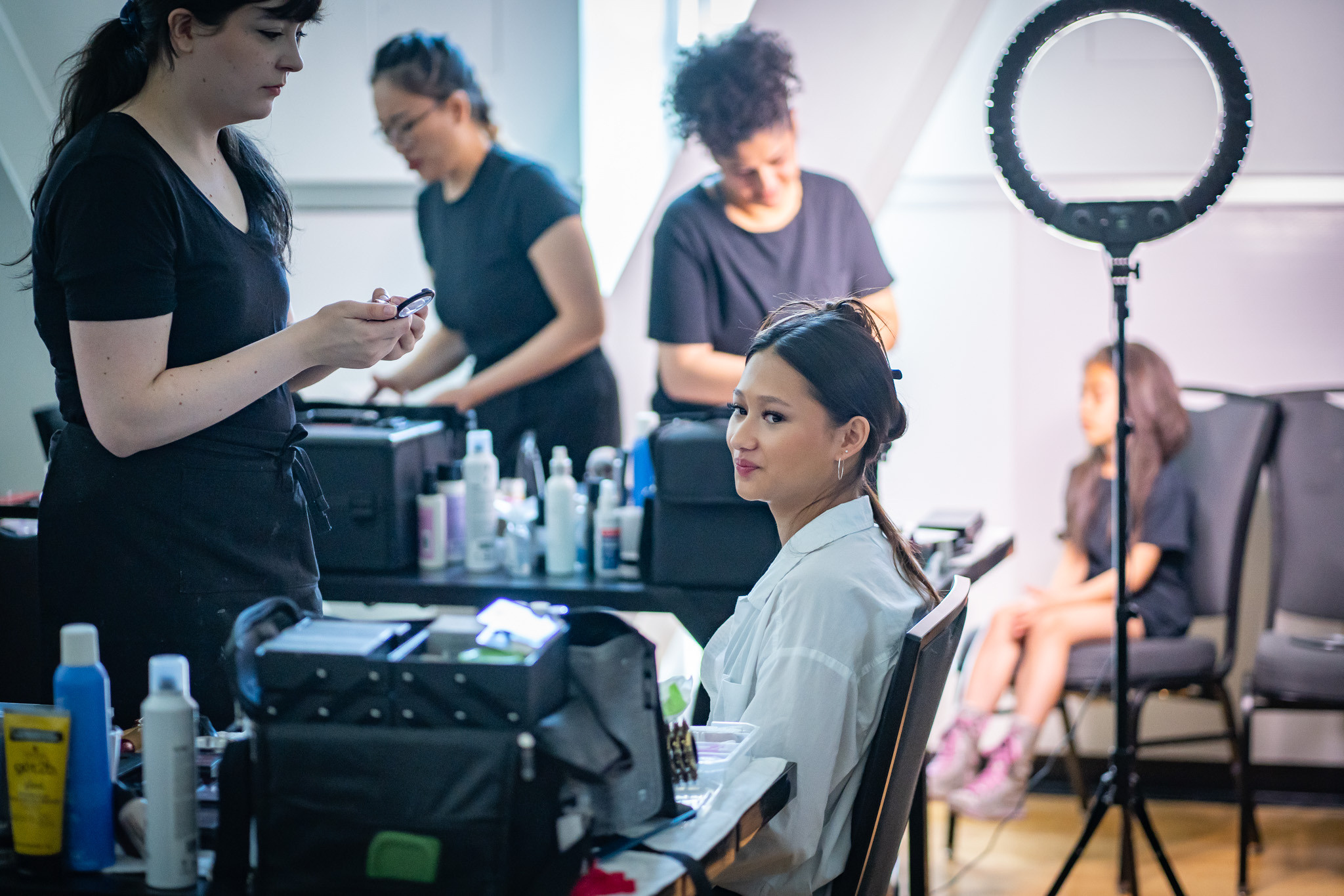 Glam Z Gala 2023 BTS. Vancouver Kids Photographer