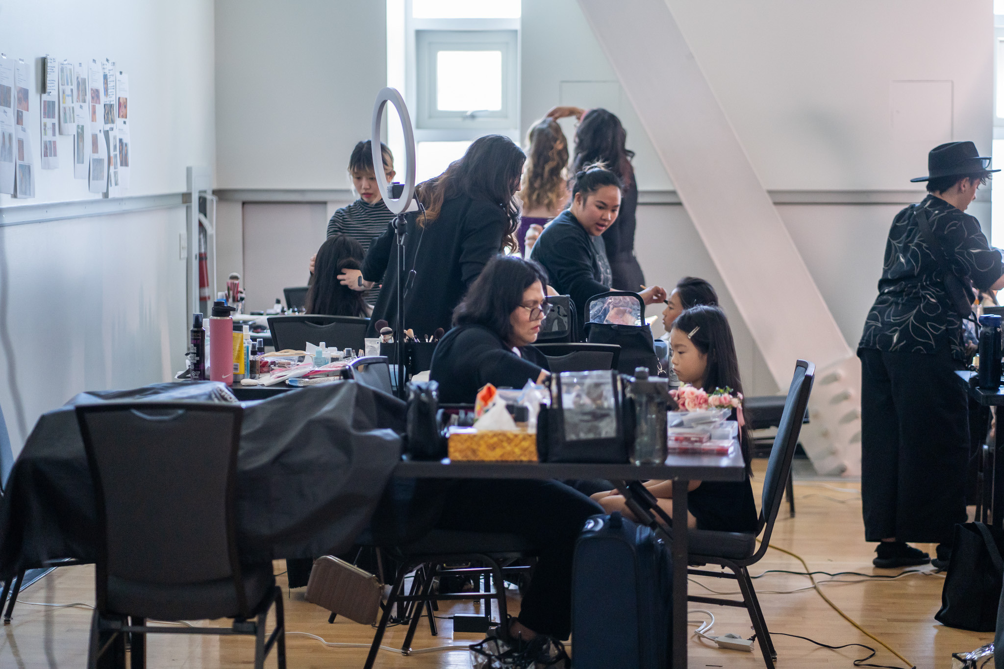 Glam Z Gala 2023 BTS. Vancouver Kids Photographer